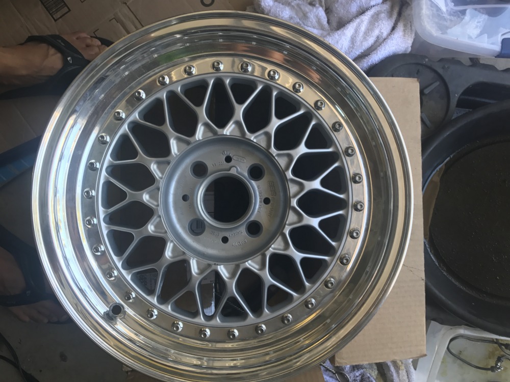 Set of mint BBS RS001 with tires - Miscellaneous - 2002FAQ
