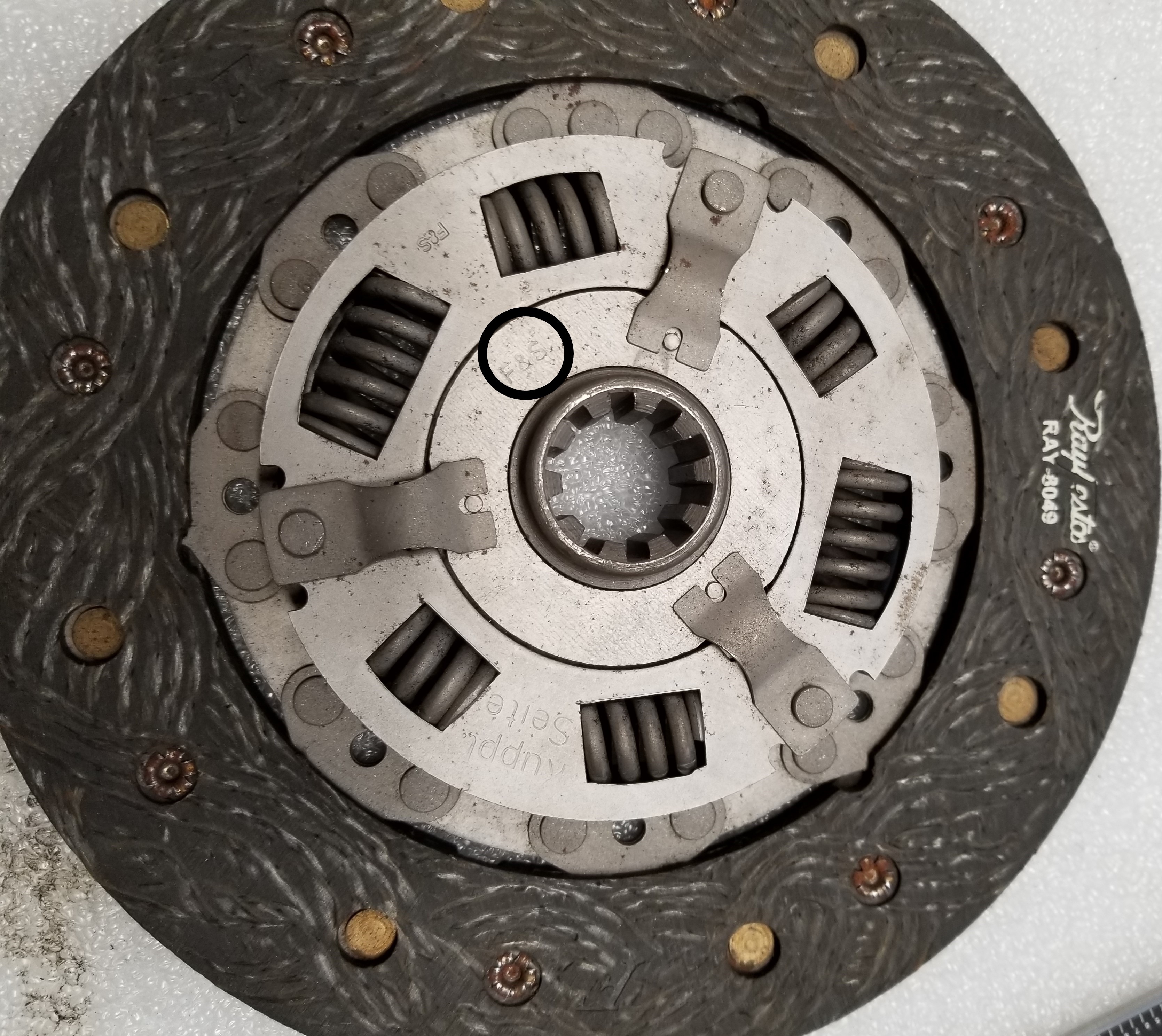 Sachs clutch disk original thickness ﻿ BMW 2002 and other '02