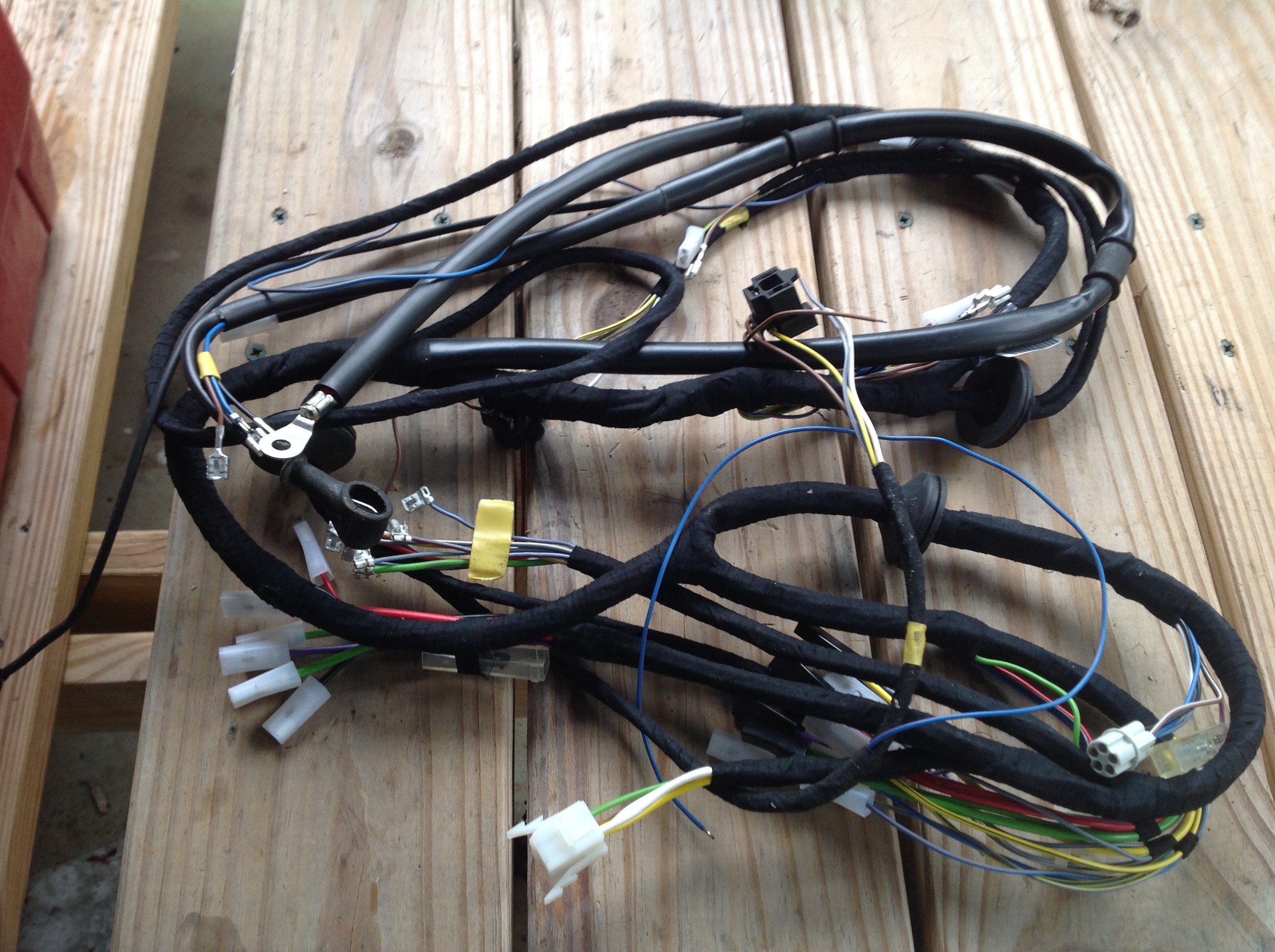 NOS front main wiring harness for 1974 tii - BMW 2002 and Neue Klasse