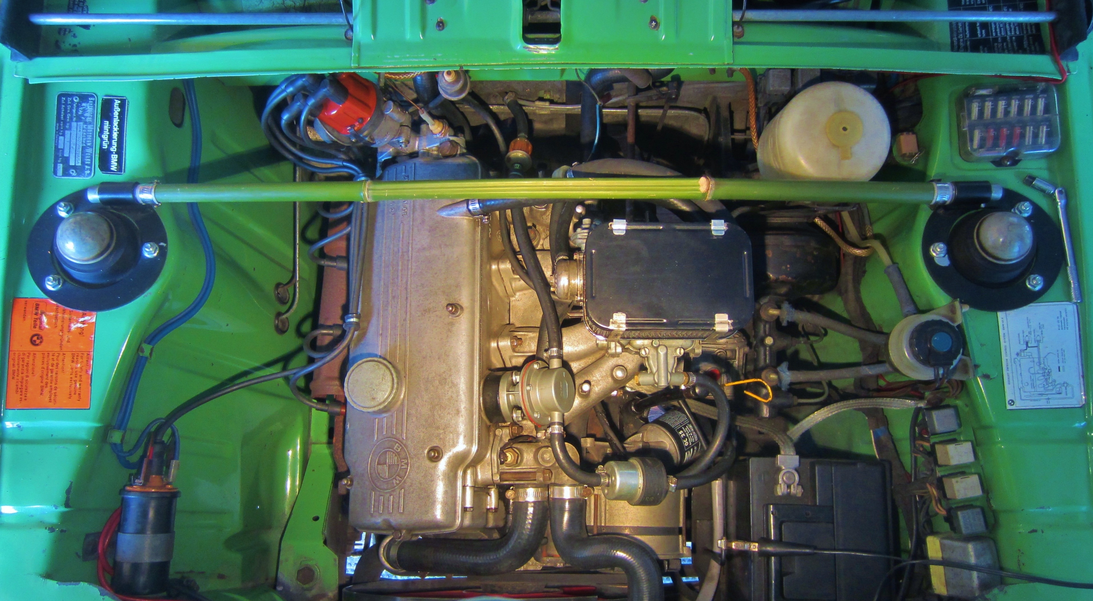 Wiechers Sport Strut Bar ﻿ BMW 2002 and other '02