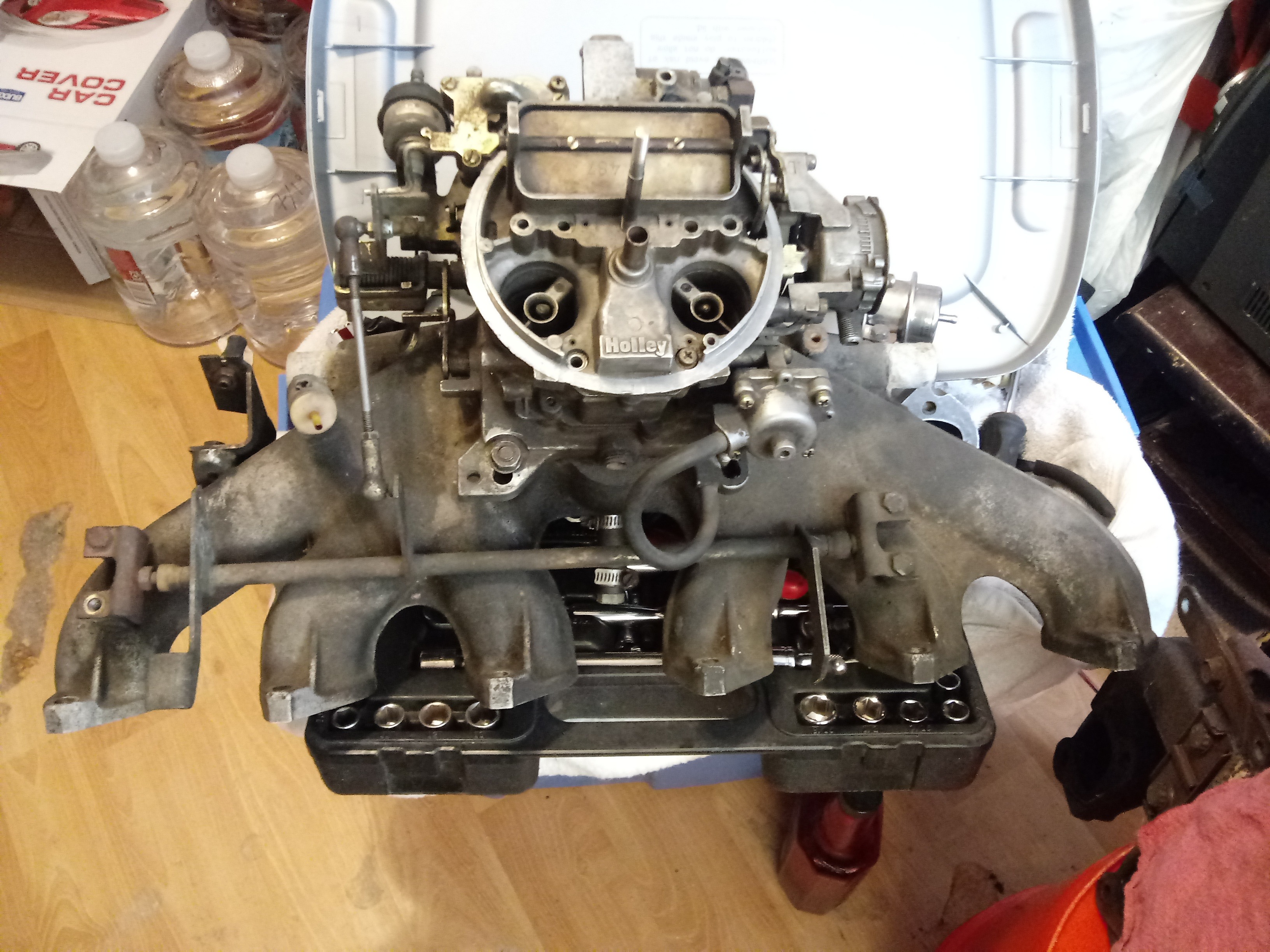 M30 4 barrel carb intake manifold ﻿ BMW 2002 and other '02