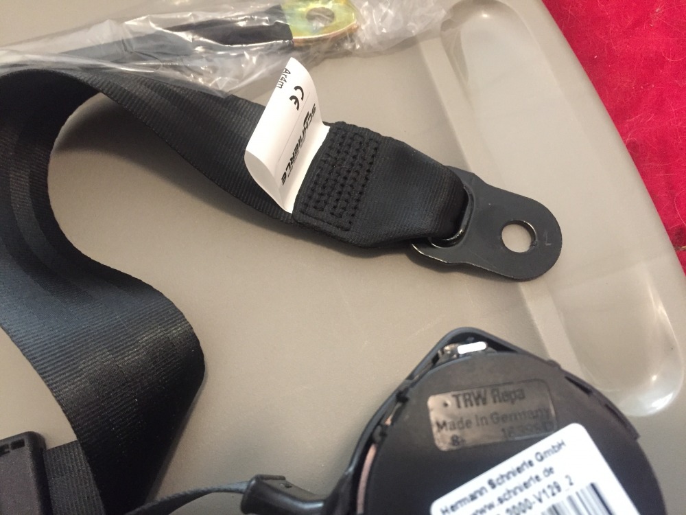 New TRW/Repa Seat Belts Made in Germany ﻿ Miscellaneous