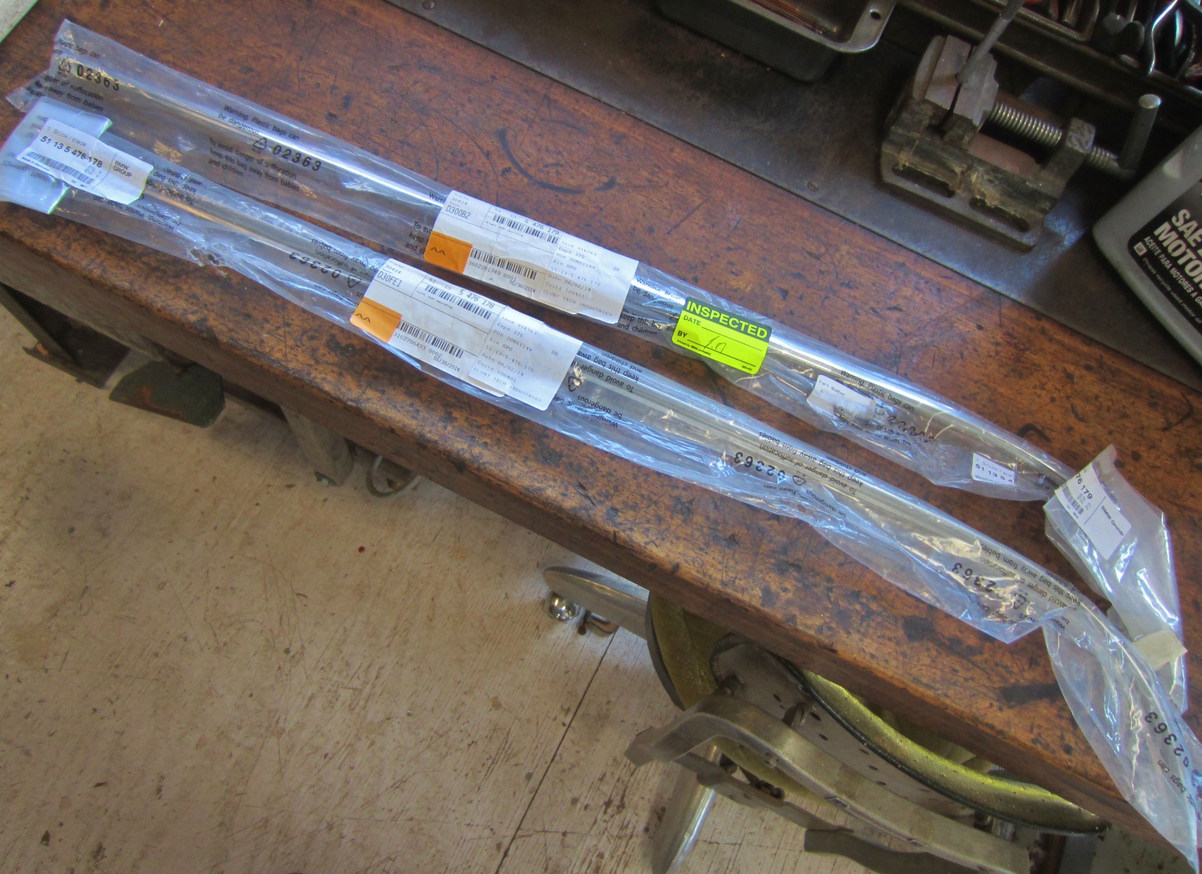 Brand New Trunk Belt Line Trim 51135476178 (&179) ﻿ Miscellaneous