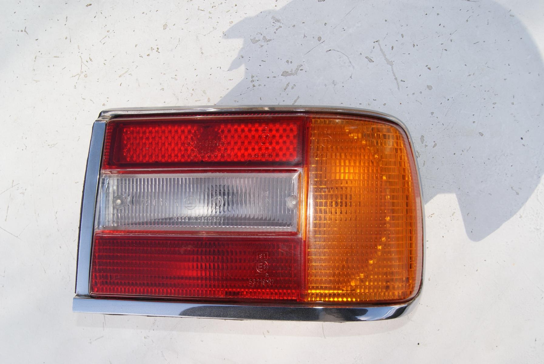 Complete square tail light, right side |﻿ Miscellaneous