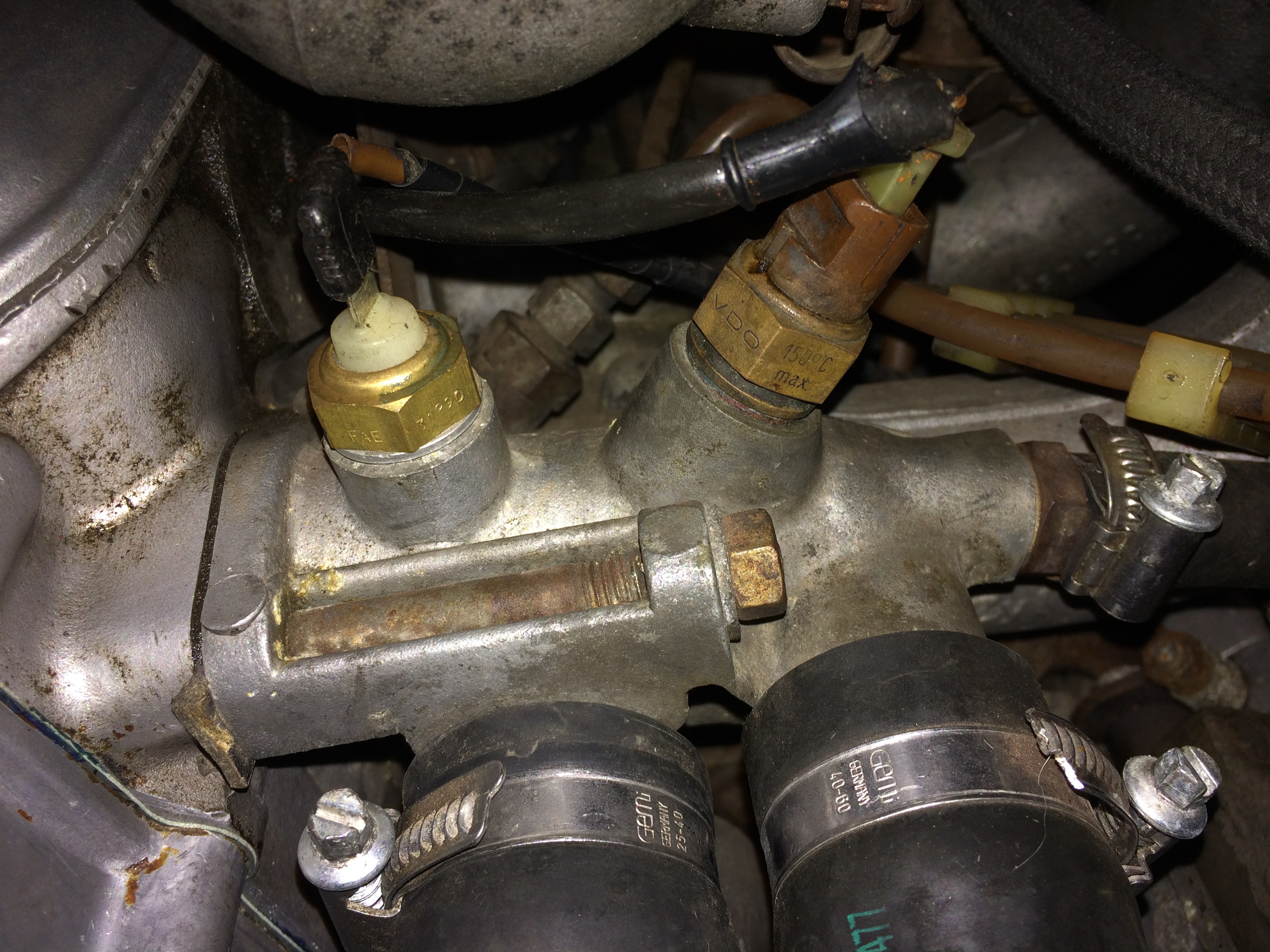 tii Cold Start Temperature Switch Boot ﻿ BMW 2002 and other '02