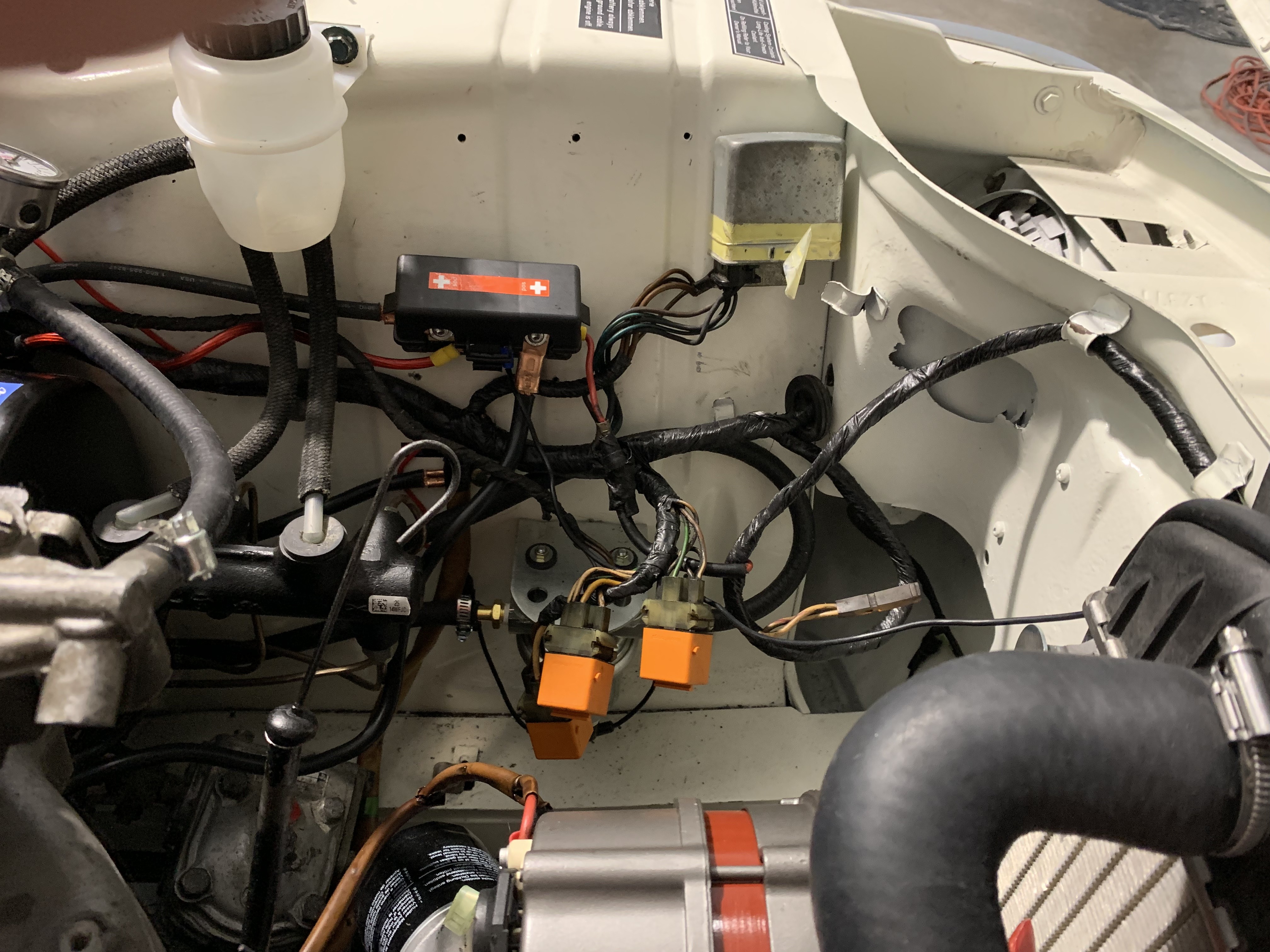 Tips or tricks to clean up this relay area ﻿ BMW 2002 and other '02