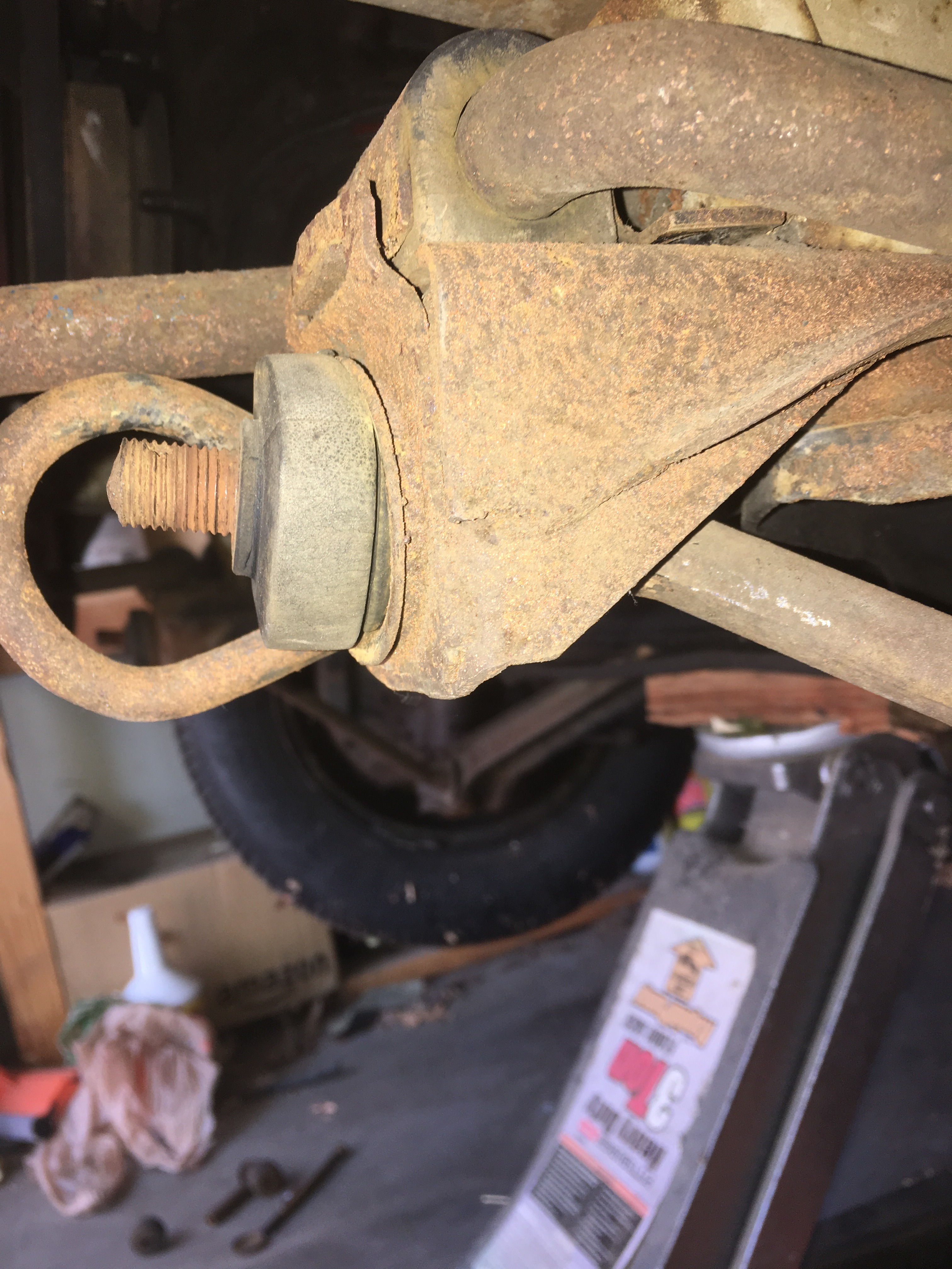 Front Suspension Bushing Removal ﻿ BMW 2002 and other '02
