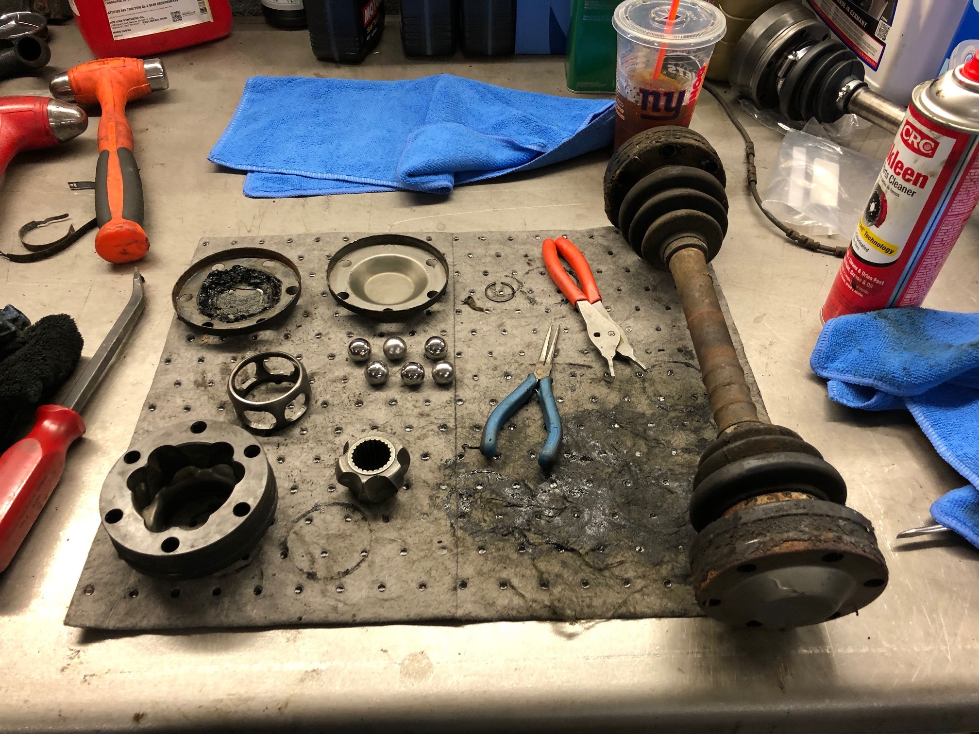 Axle/CV boot replacement, how to? ﻿ BMW 2002 and other '02