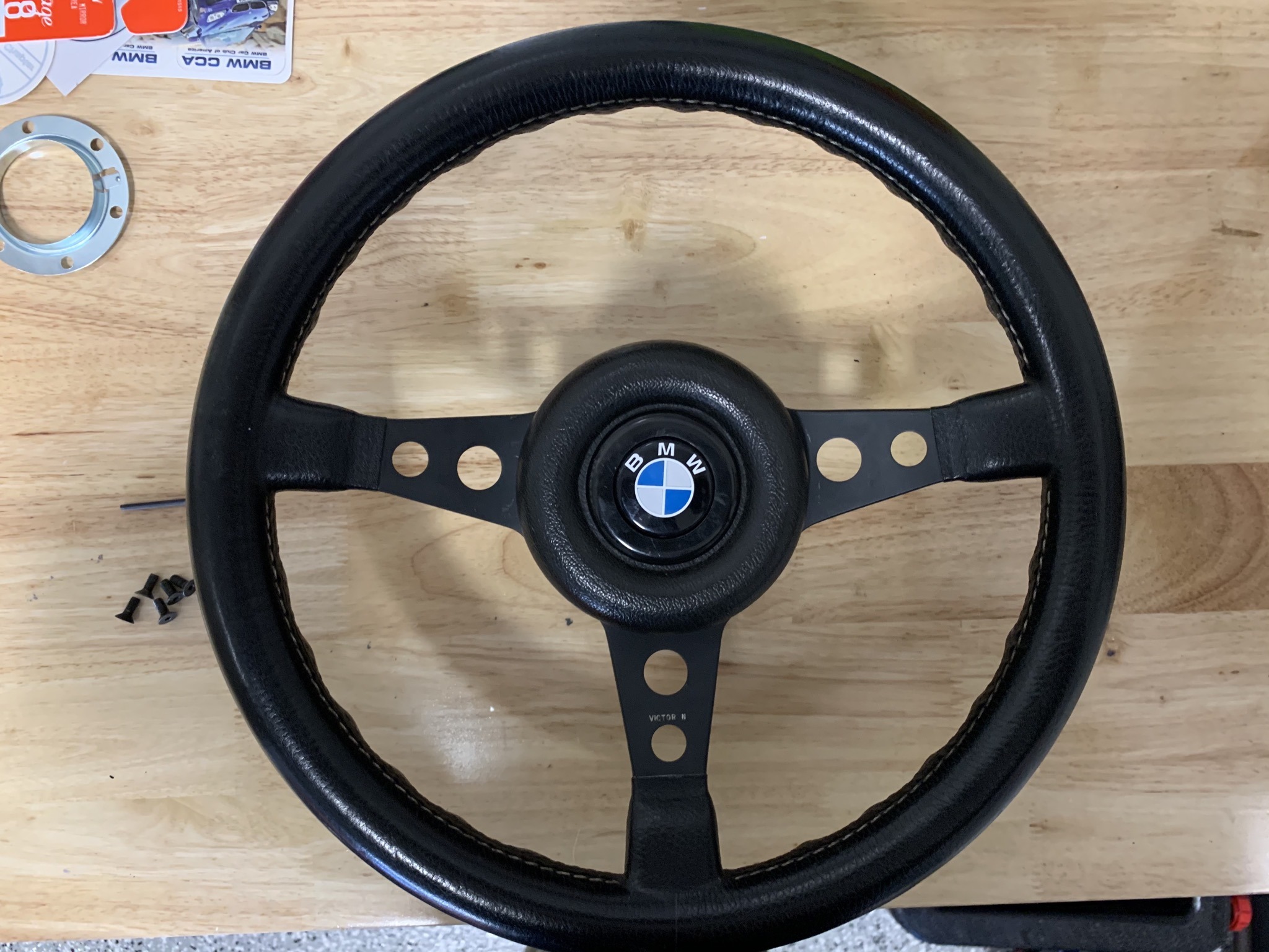 360mm Victor steering wheel and correct hub ﻿ BMW 2002 and Neue Klasse