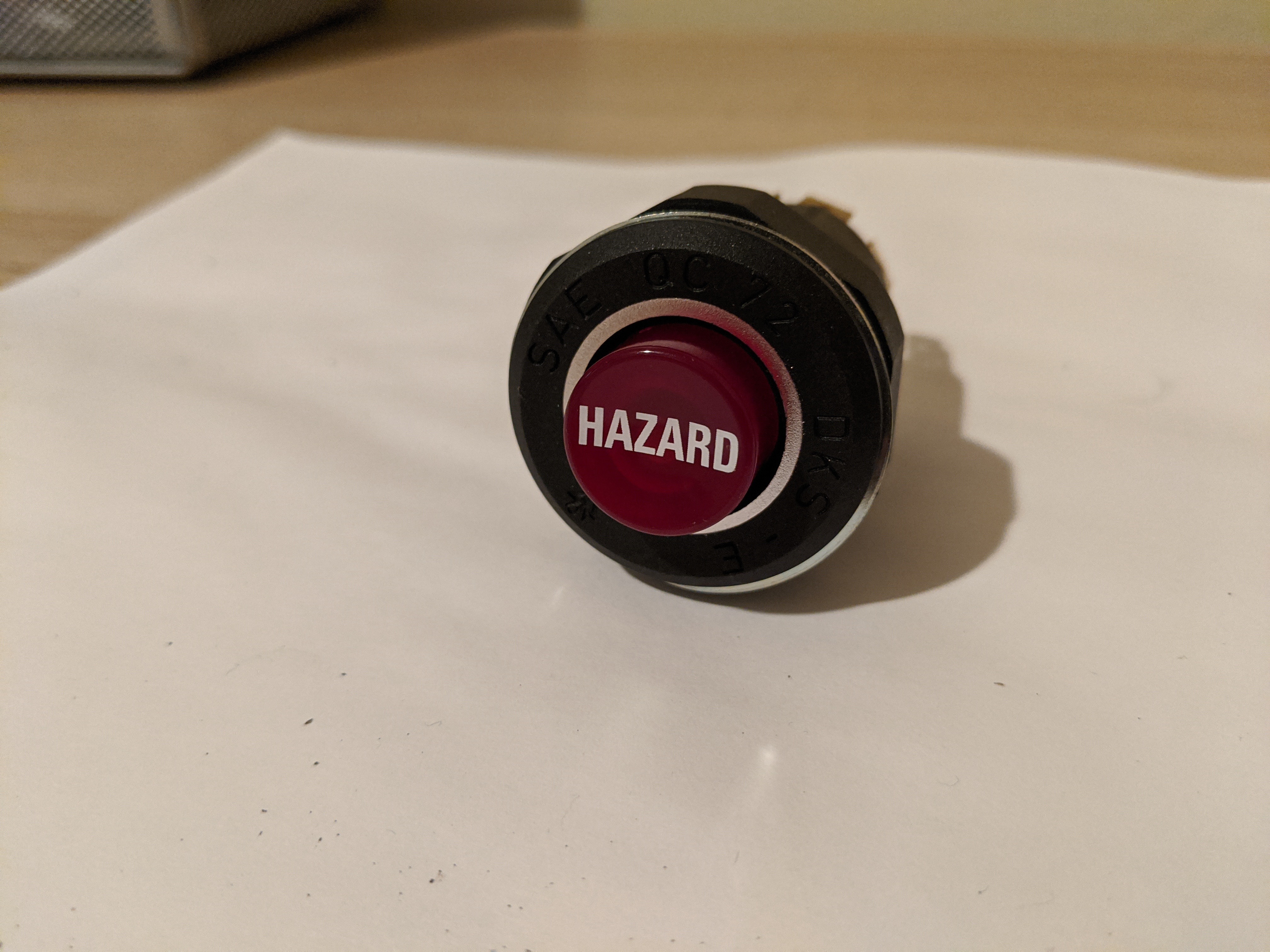 FS "Like new" Hazard Switch ﻿ Miscellaneous