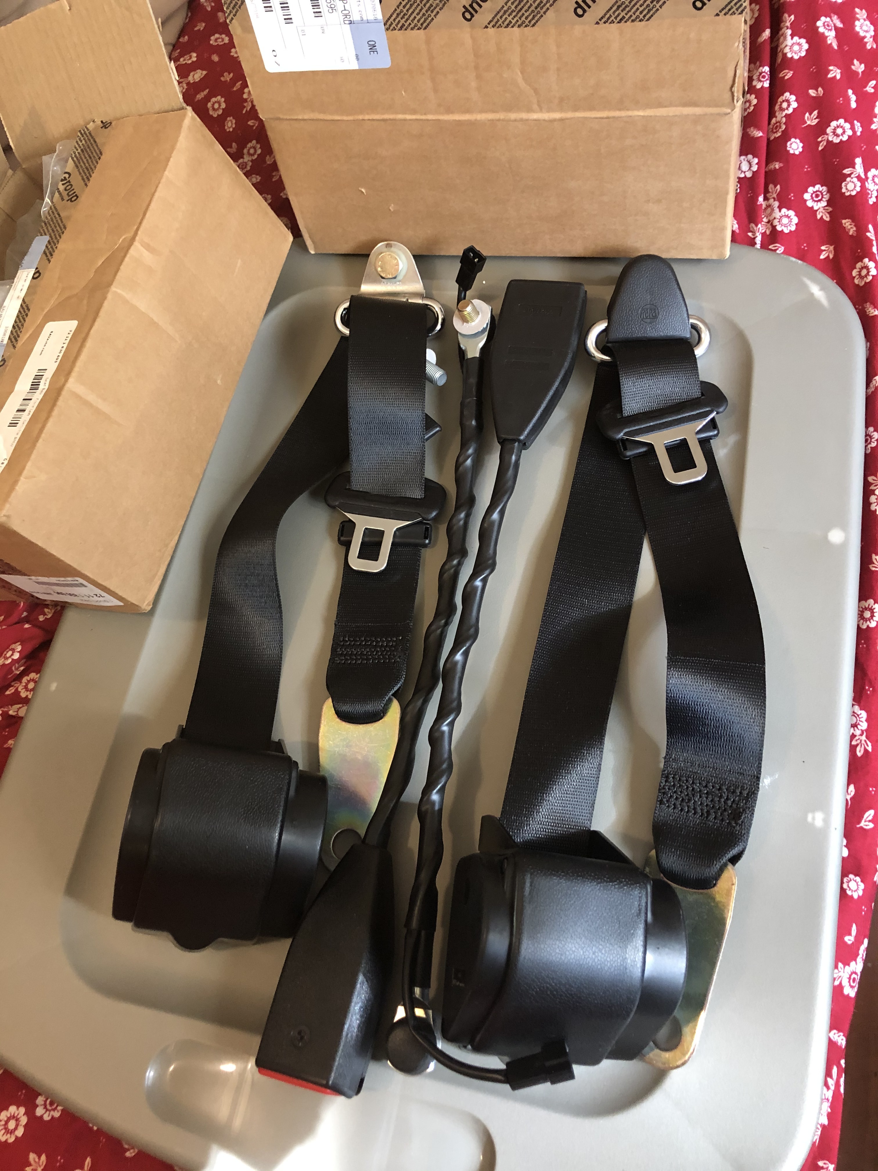 Brand new/NOS TRW/Repa BMW 2002 seat belts ﻿ Miscellaneous