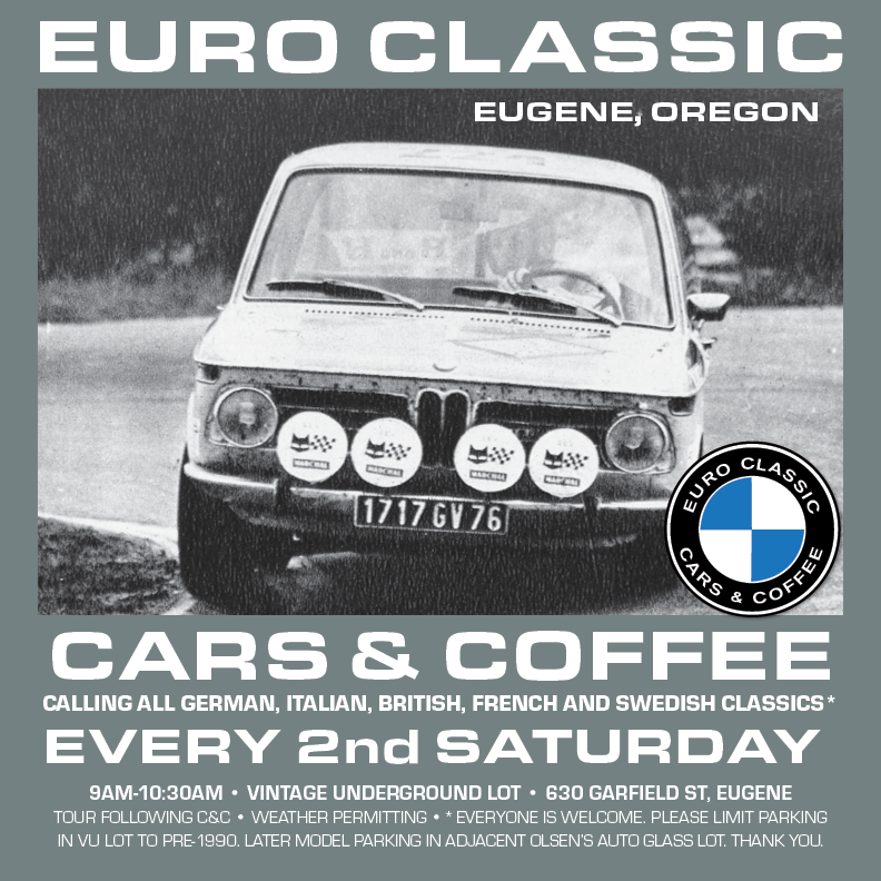 Eugene Euro Cars & Coffee