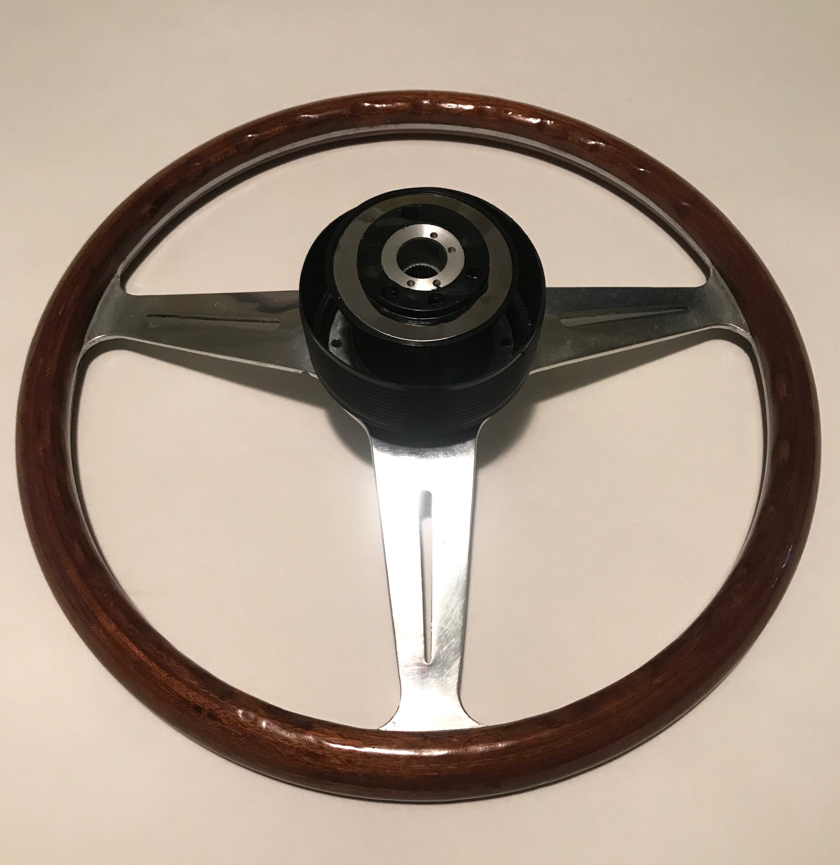 Vintage Nardi Torino Classic Wood Steering Wheel 370mm - Parts For Sale