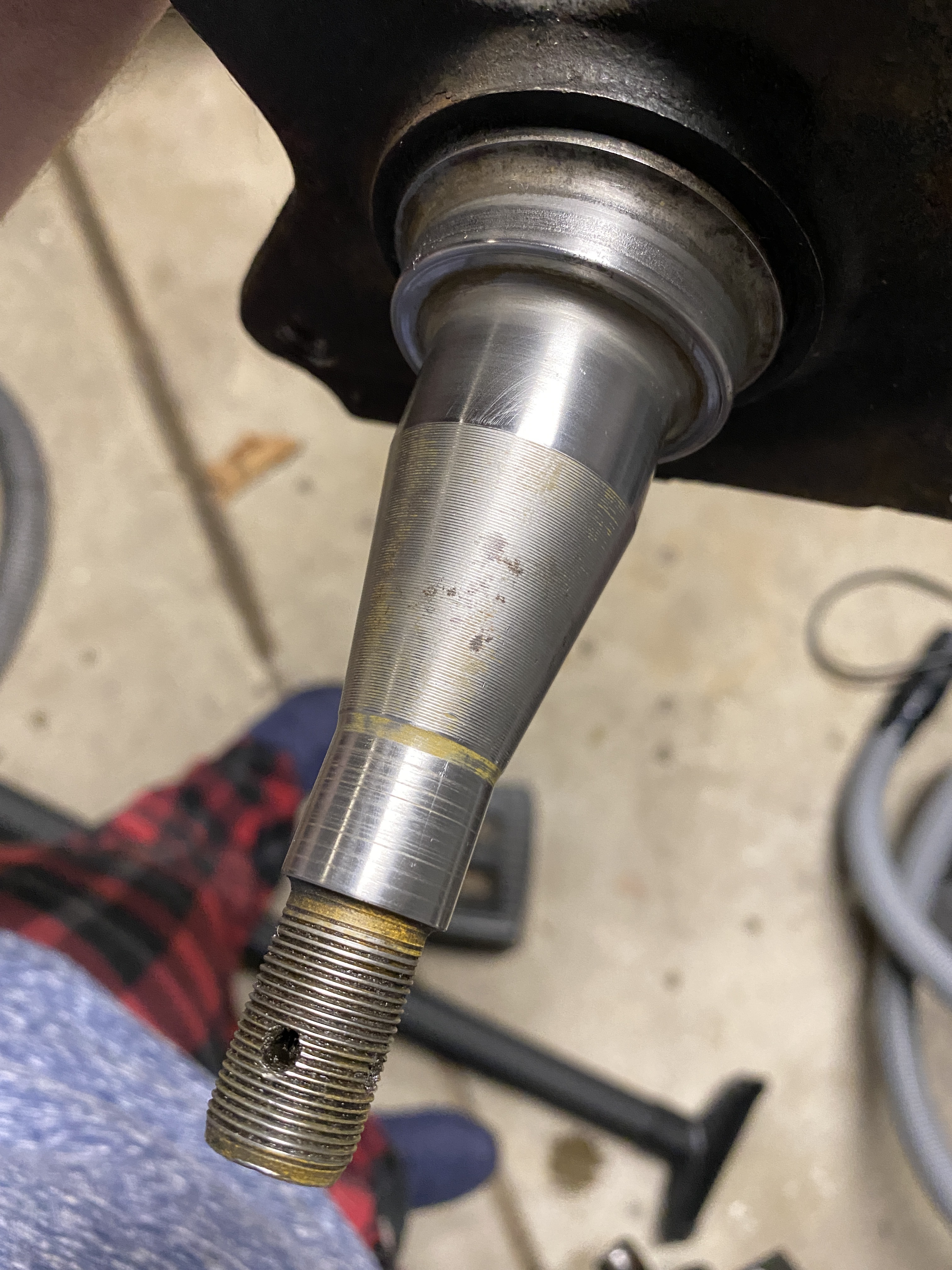 Rust on bearing shaft concern?? ﻿ BMW 2002 and other '02