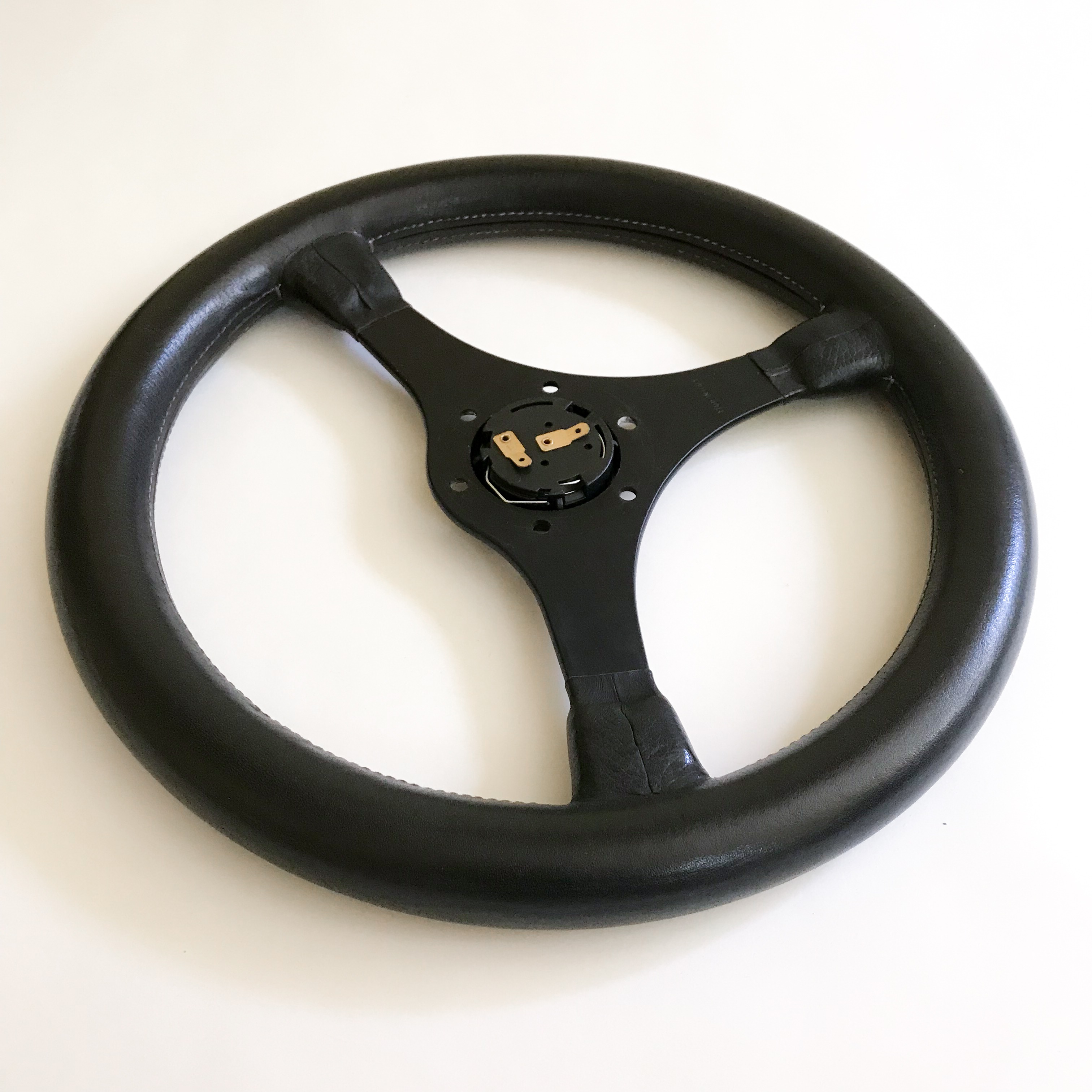 Momo Jackie Stewart Signature Series Leather Steering Wheel