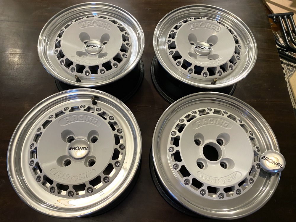 Super Rare!! 3pc. Magnesium Ronal Racing Rims - Miscellaneous - 2002FAQ