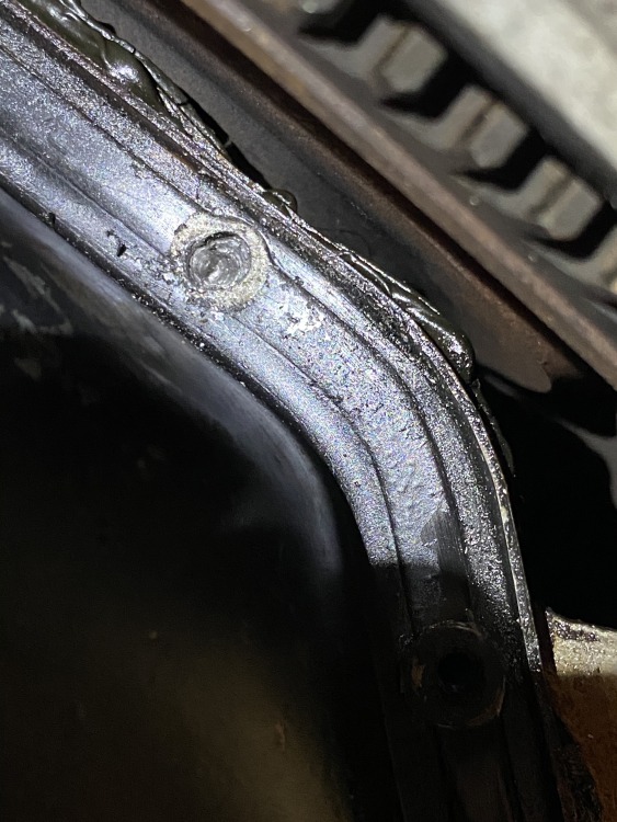 Helicoil install for oil pan Assembly ﻿ BMW 2002 and other '02