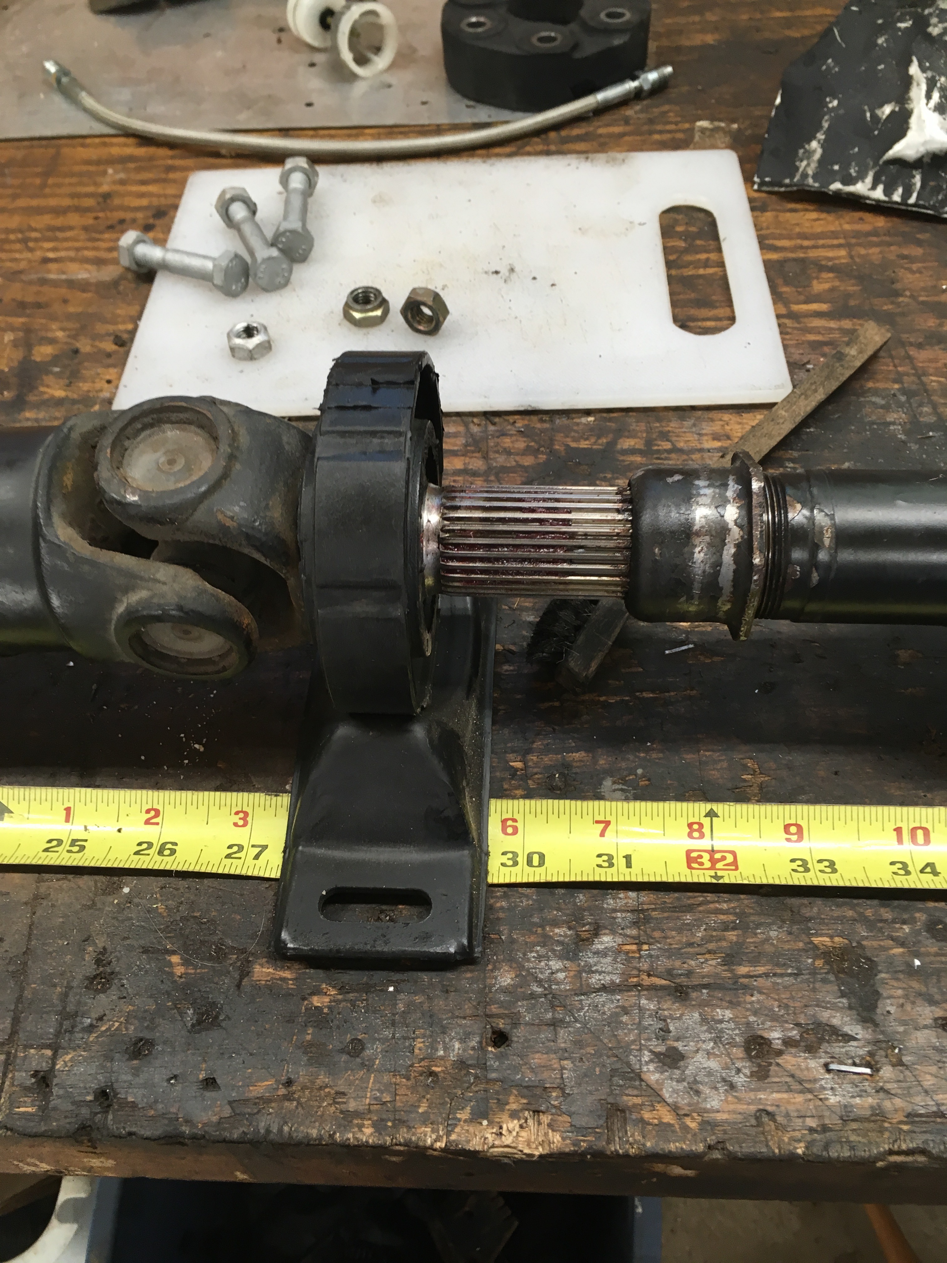 Weld on 3 flange to driveshaft when shortening driveshaft? ﻿ BMW 2002