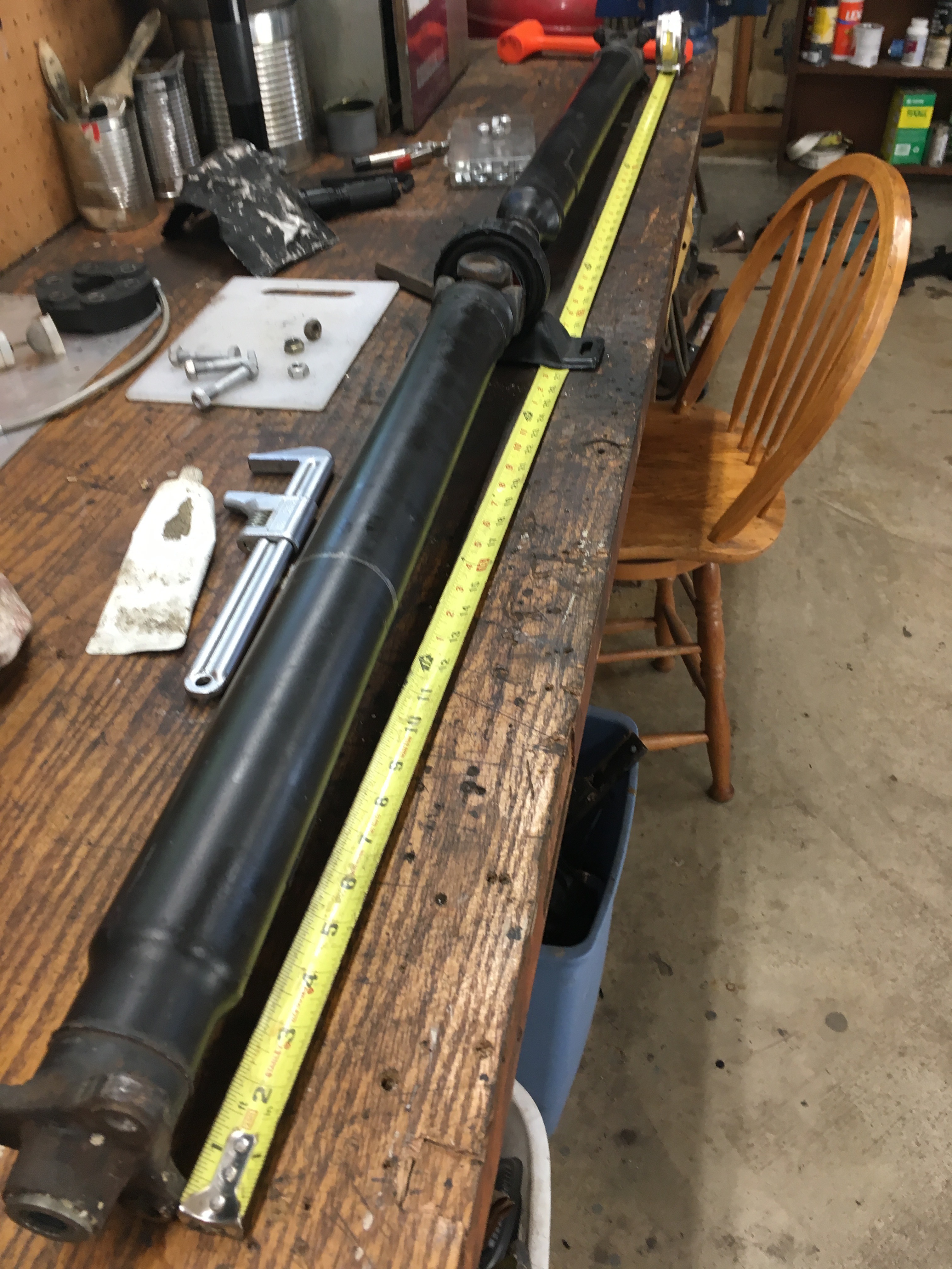 Weld on 3 flange to driveshaft when shortening driveshaft? ﻿ BMW 2002