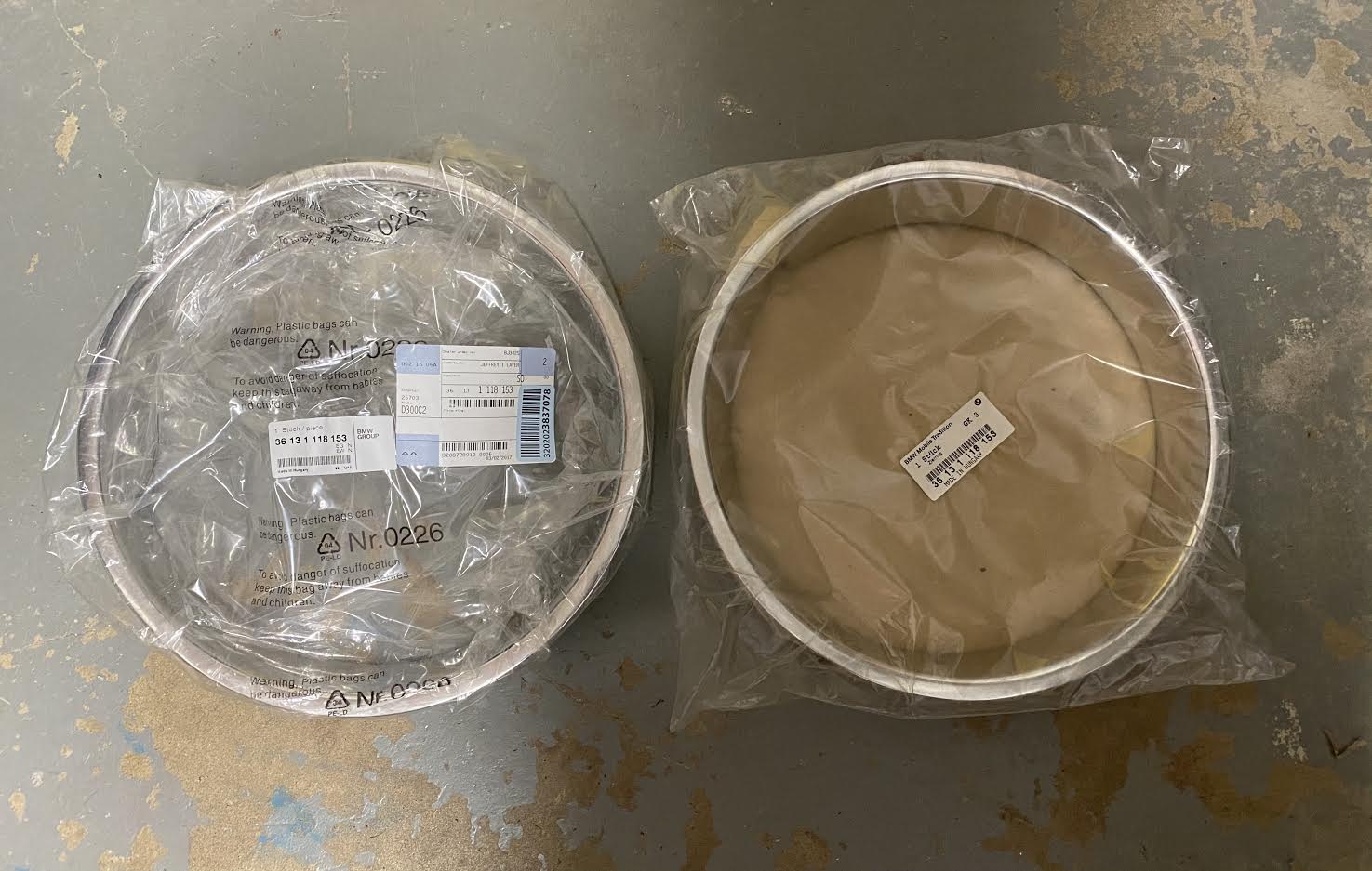 NOS Trim Rings (2) for Late Steelies ﻿ Miscellaneous