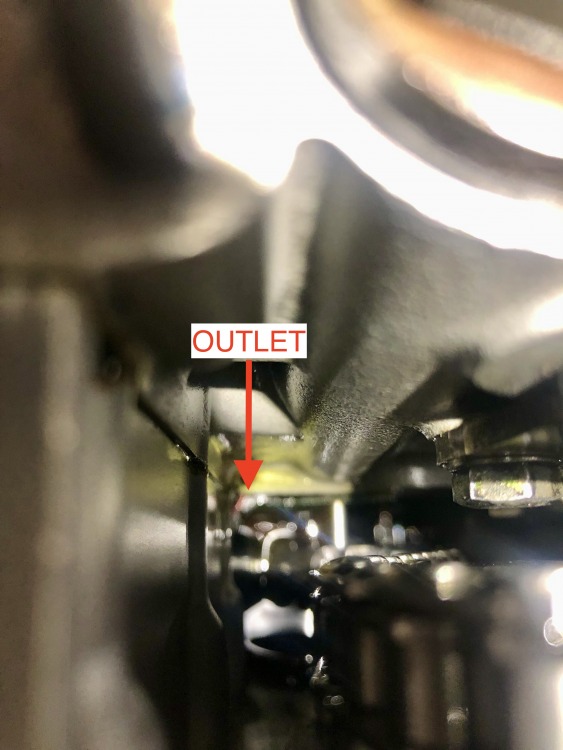 Oil leak timing cover ﻿ BMW 2002 and other '02