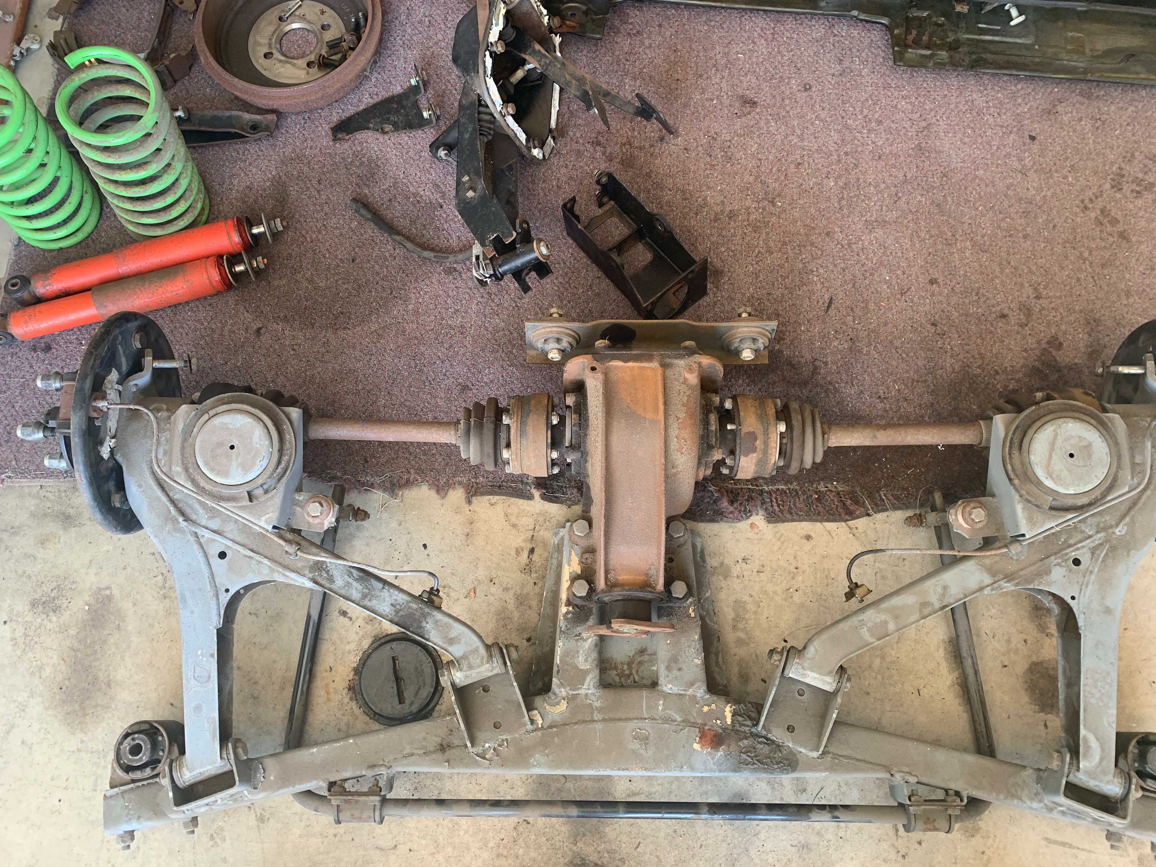 Wrapping up the Rear Subframe - 1970 BMW 1600 Restoration (Nevada ...