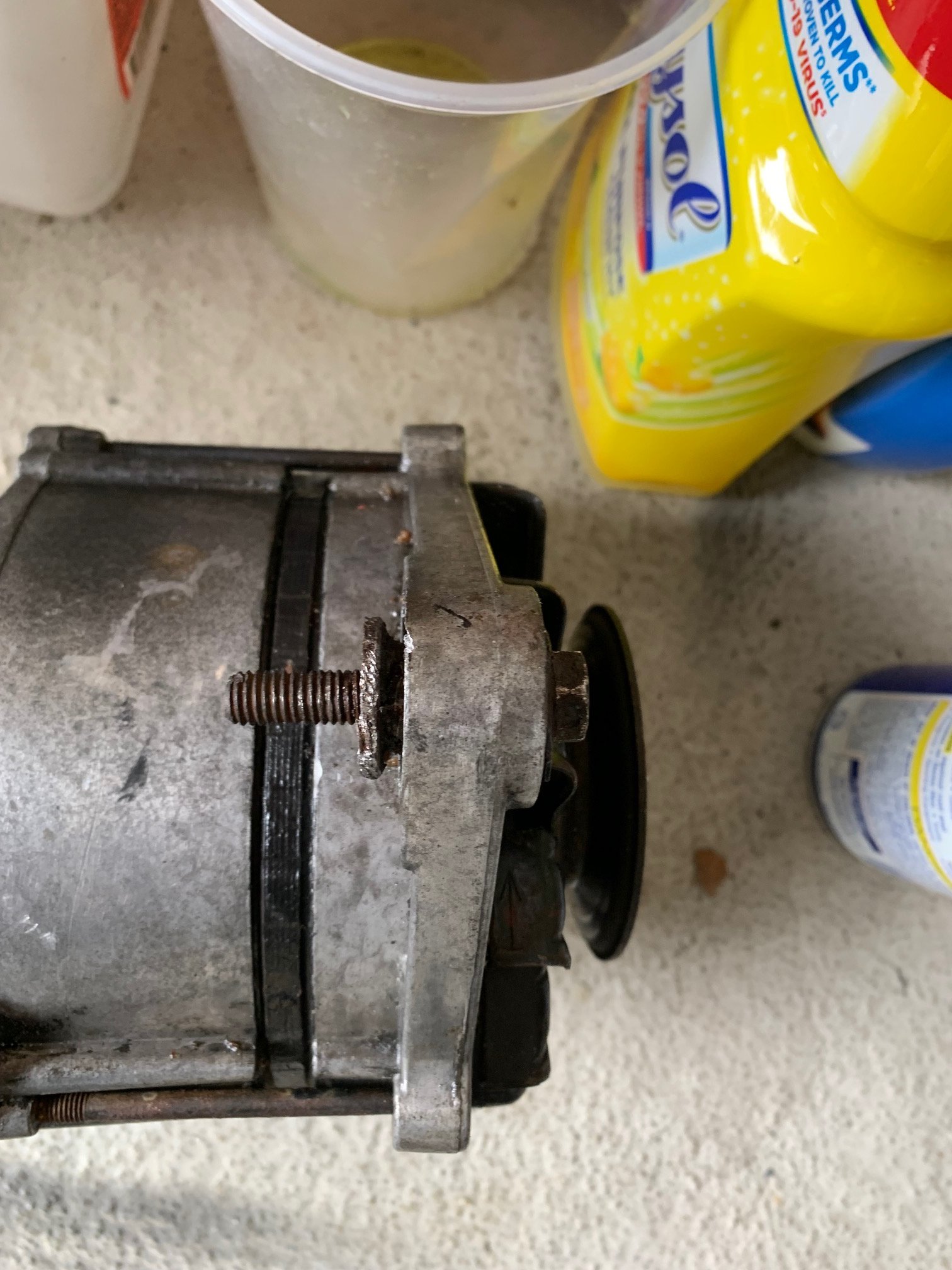 Can't remove alternator mounting to replace bushings ﻿ BMW 2002 and