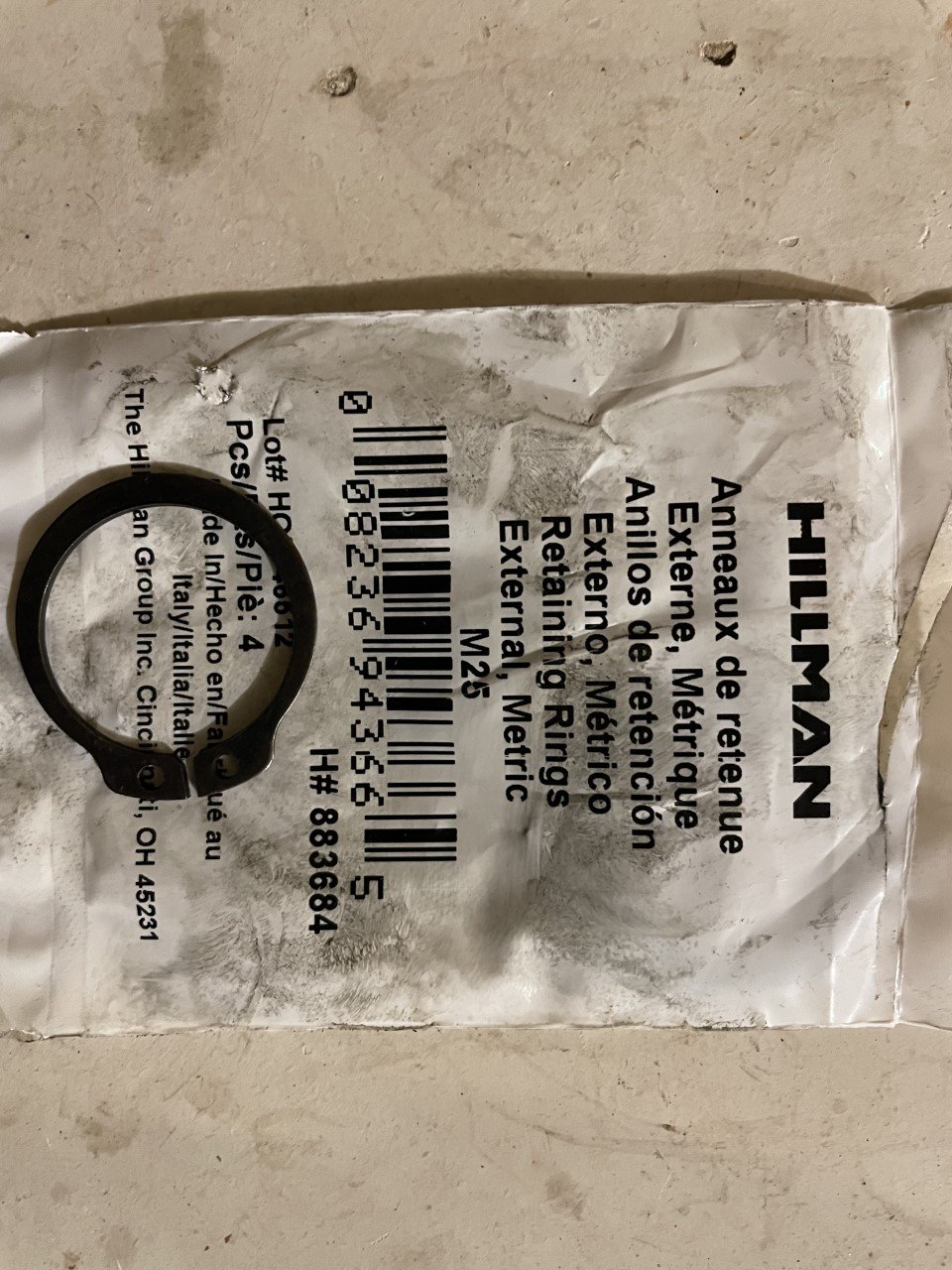 Cv Joint Snap Ring Size ﻿ BMW 2002 and other '02