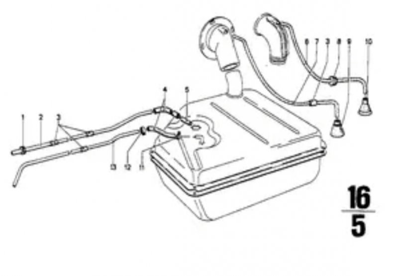Ethanol fuel lines ﻿ BMW 2002 and other '02