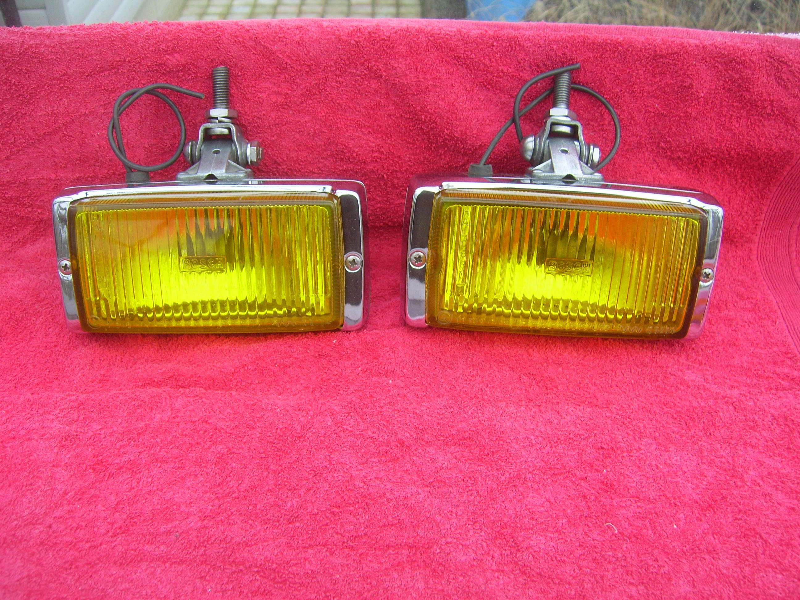 FS: Bosch Rectangular Chrome Fog Lights - Miscellaneous - 2002FAQ