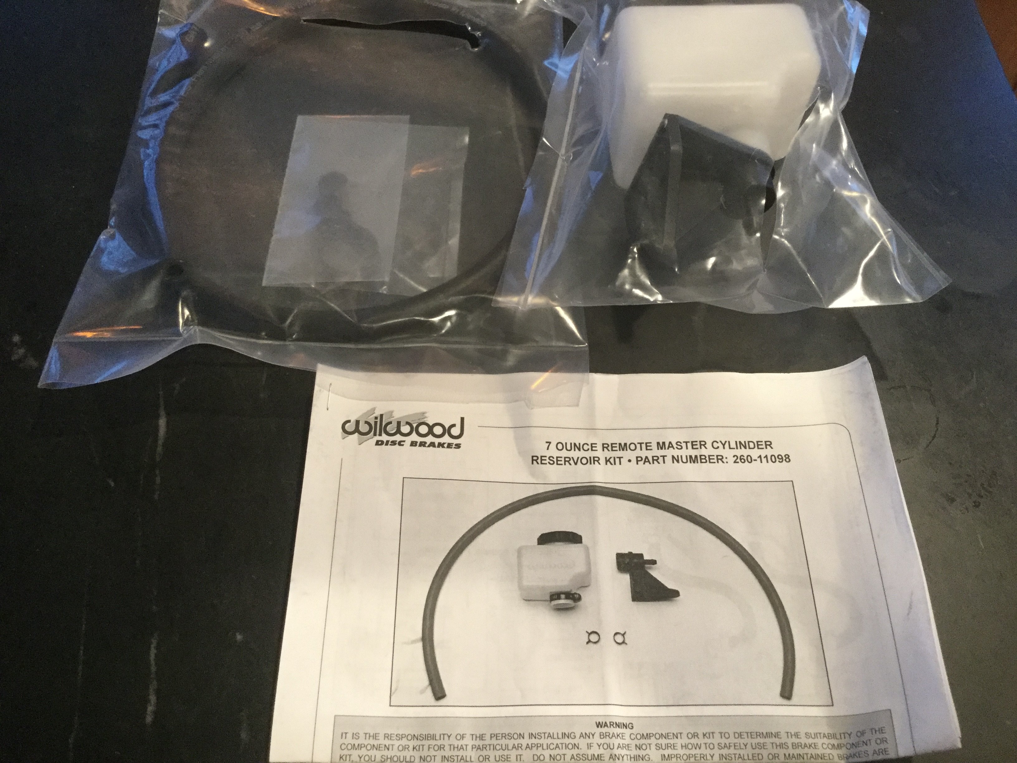 For Sale New Wilwood Remote Brake Fluid Reservoir ﻿ Miscellaneous