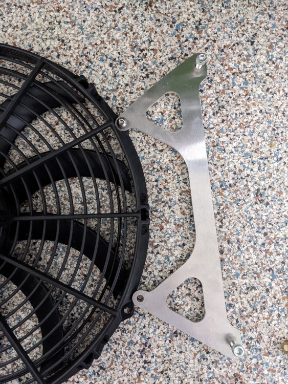 13" Spal fan mounting made easy! ﻿ BMW 2002 and other '02