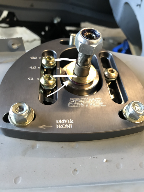 Ground Control adjustable camber plates |﻿ BMW 2002 and other '02