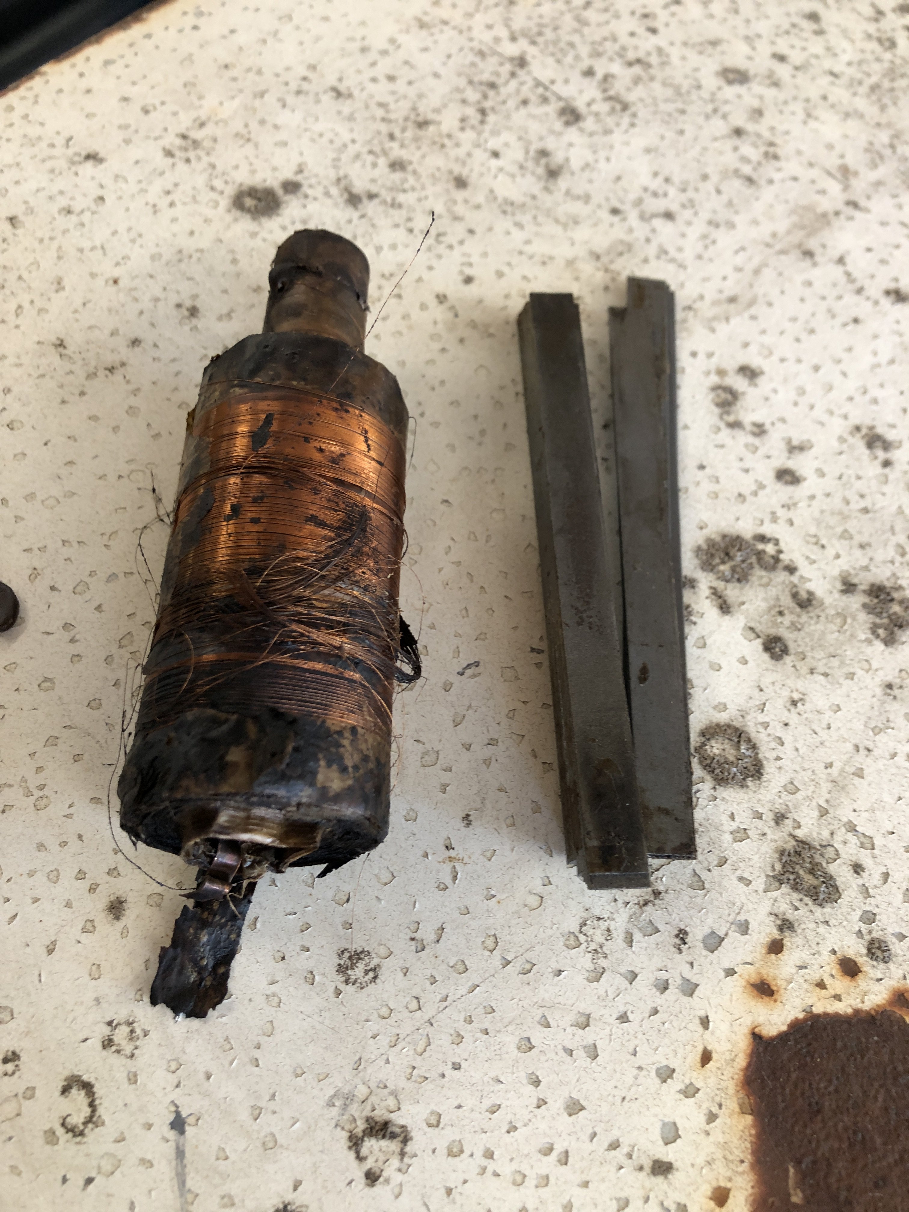 Exploded ignition coil ﻿ BMW 2002 and other '02