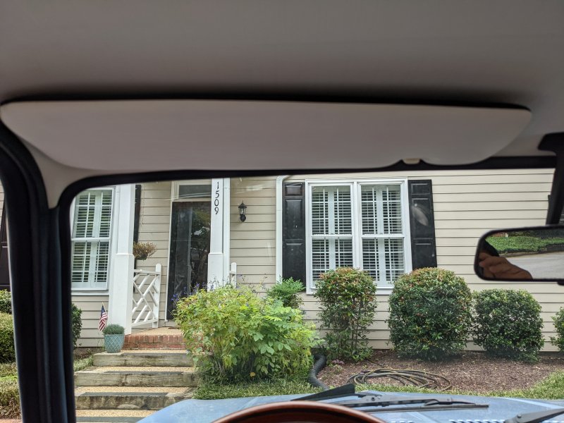 Sun visor hack ﻿ BMW 2002 and other '02