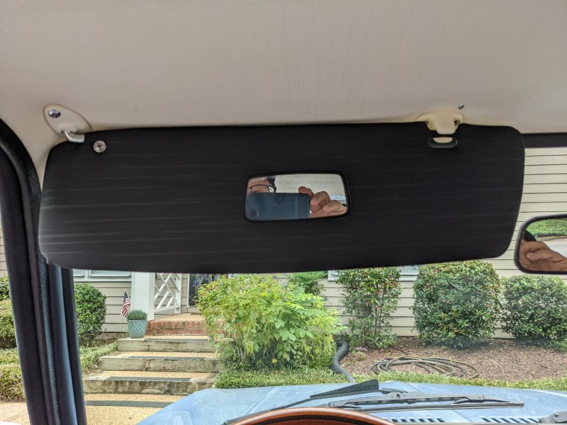 Sun visor hack ﻿ BMW 2002 and other '02