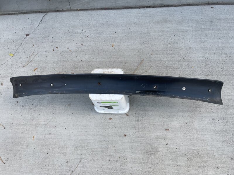 SOLD! Original Zender BMW 2002 Rear Wing Rubber Spoiler - Miscellaneous ...
