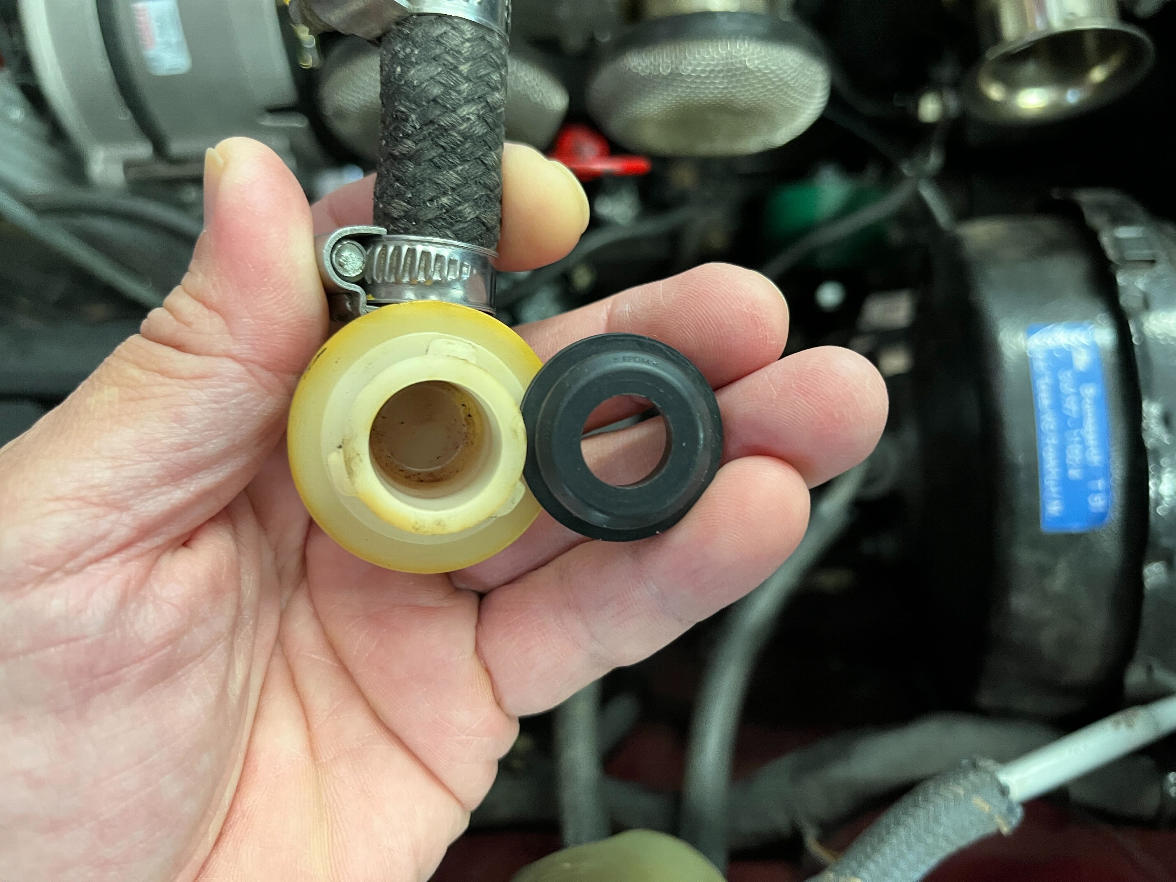 Brake Booster Vacuum Elbow Grommet ﻿ BMW 2002 and other '02