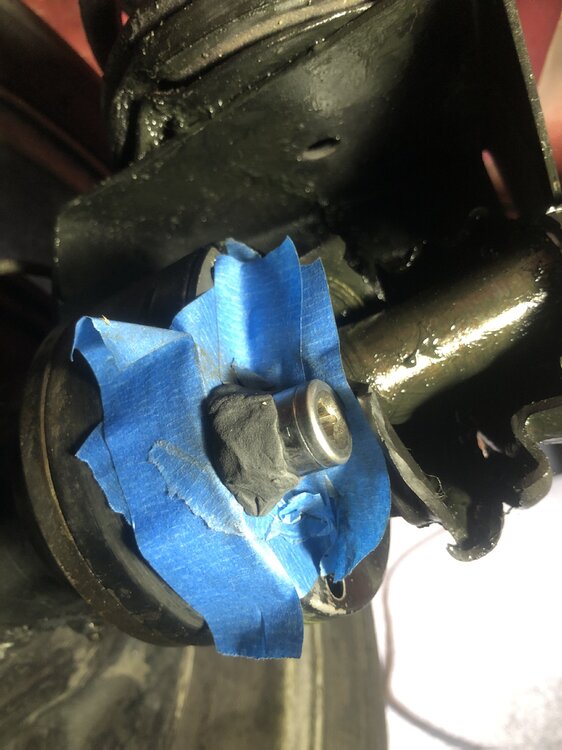 Broken Rear Axle Output Shaft Bolt ﻿ BMW 2002 and other '02