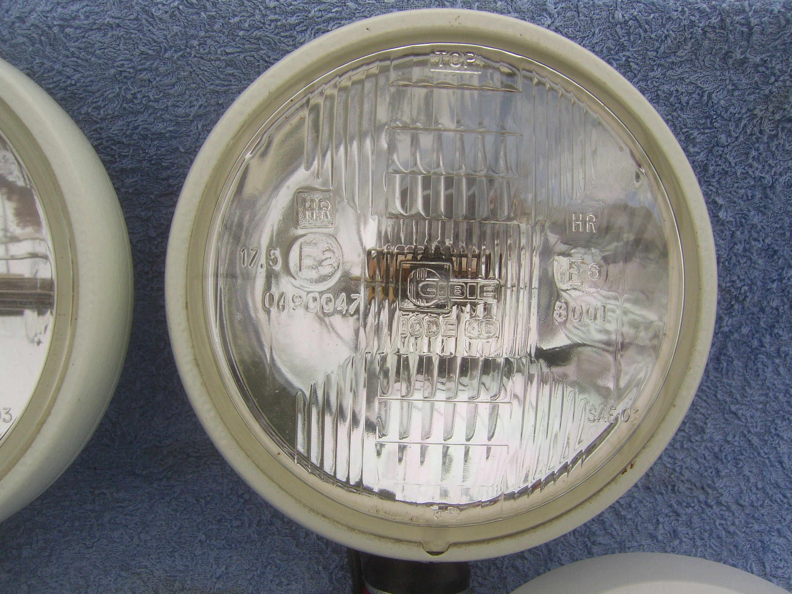 FS Cibie 40 Clear Driving Lights + Covers ﻿ Miscellaneous