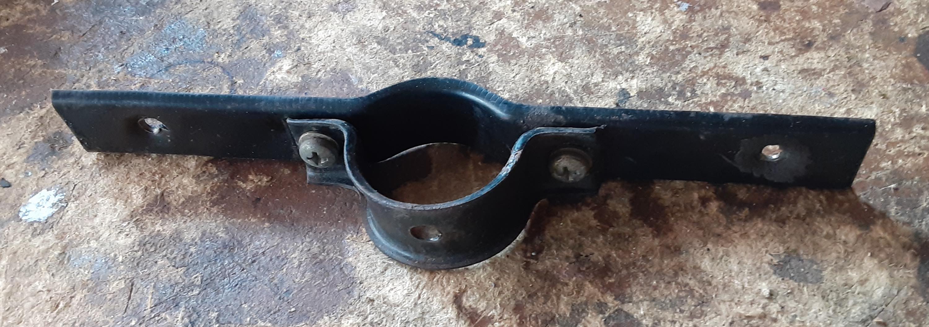 thumbnail image 2 of Allstar ALL52124 Steering Column Bracket - 3-3/16" X 8" Stamped Steel For Circle Track Cars 2 of 14