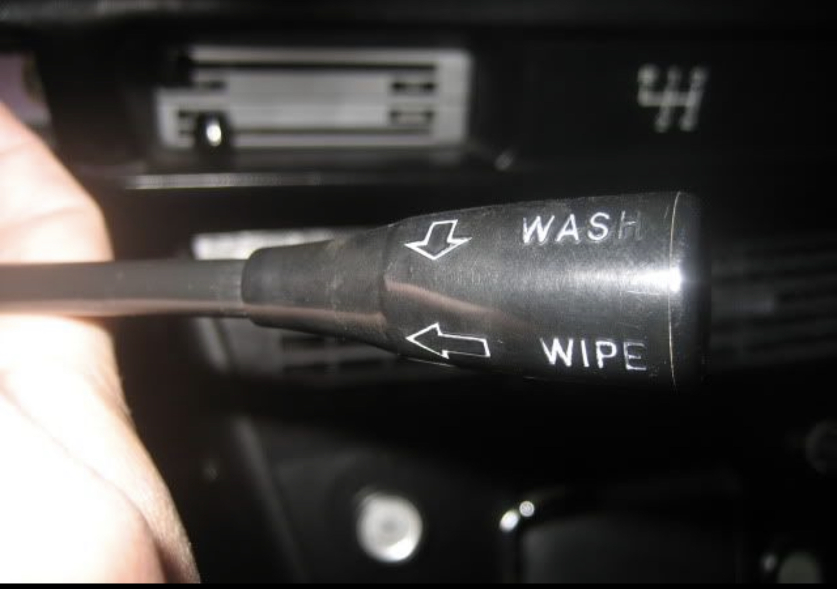 Wipers turned on of their own accordneed temp solution ﻿ BMW 2002 and