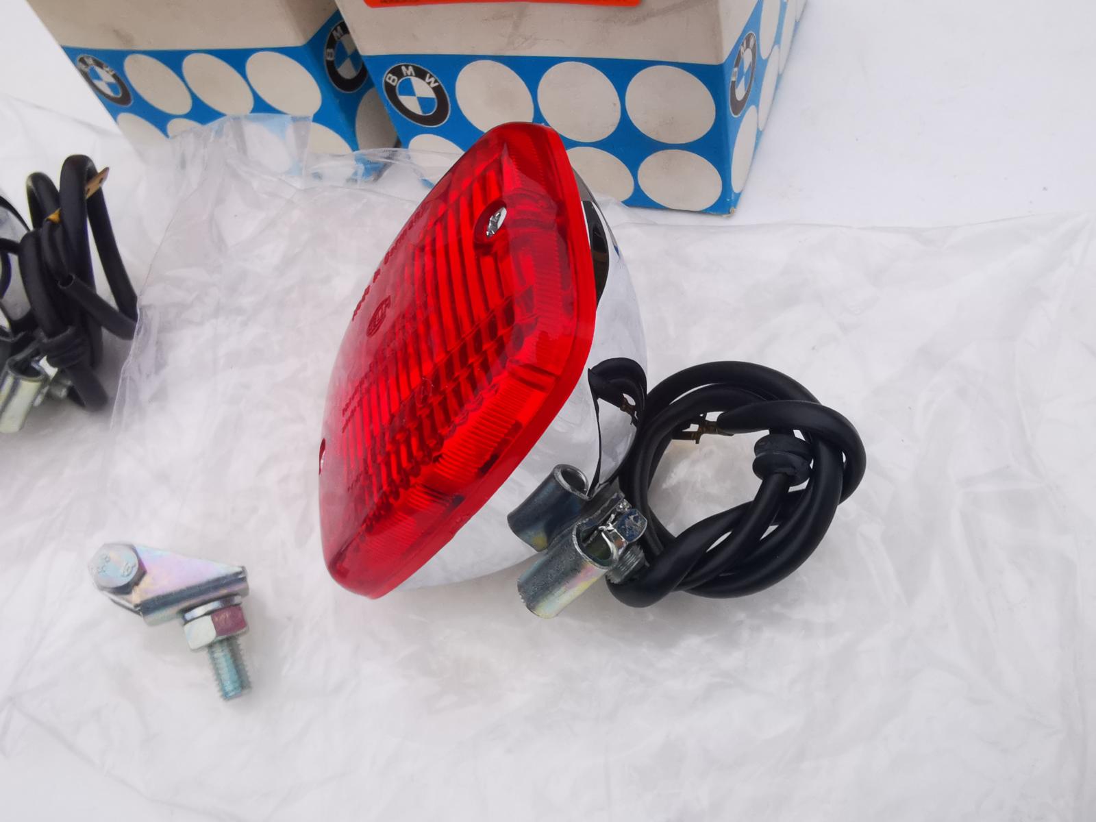 2x NOS Hella rear fog light, metal case, in original box ...