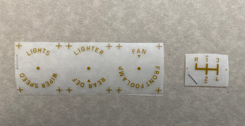 (Gold) Lettering conversion kits - Miscellaneous - 2002FAQ