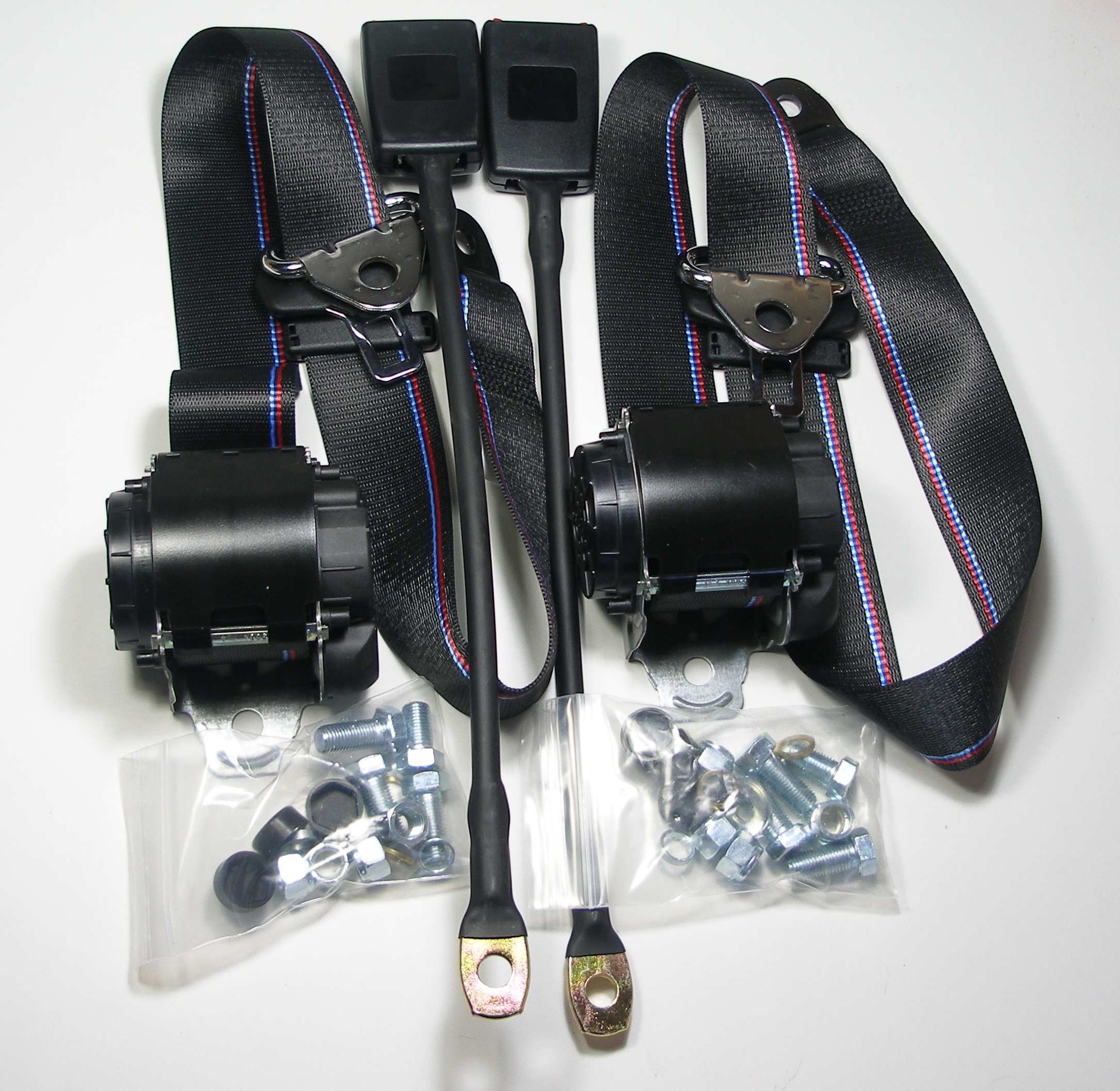 New German TRW/Repa seat belts with Mstripe webbing ﻿ Body and Interior