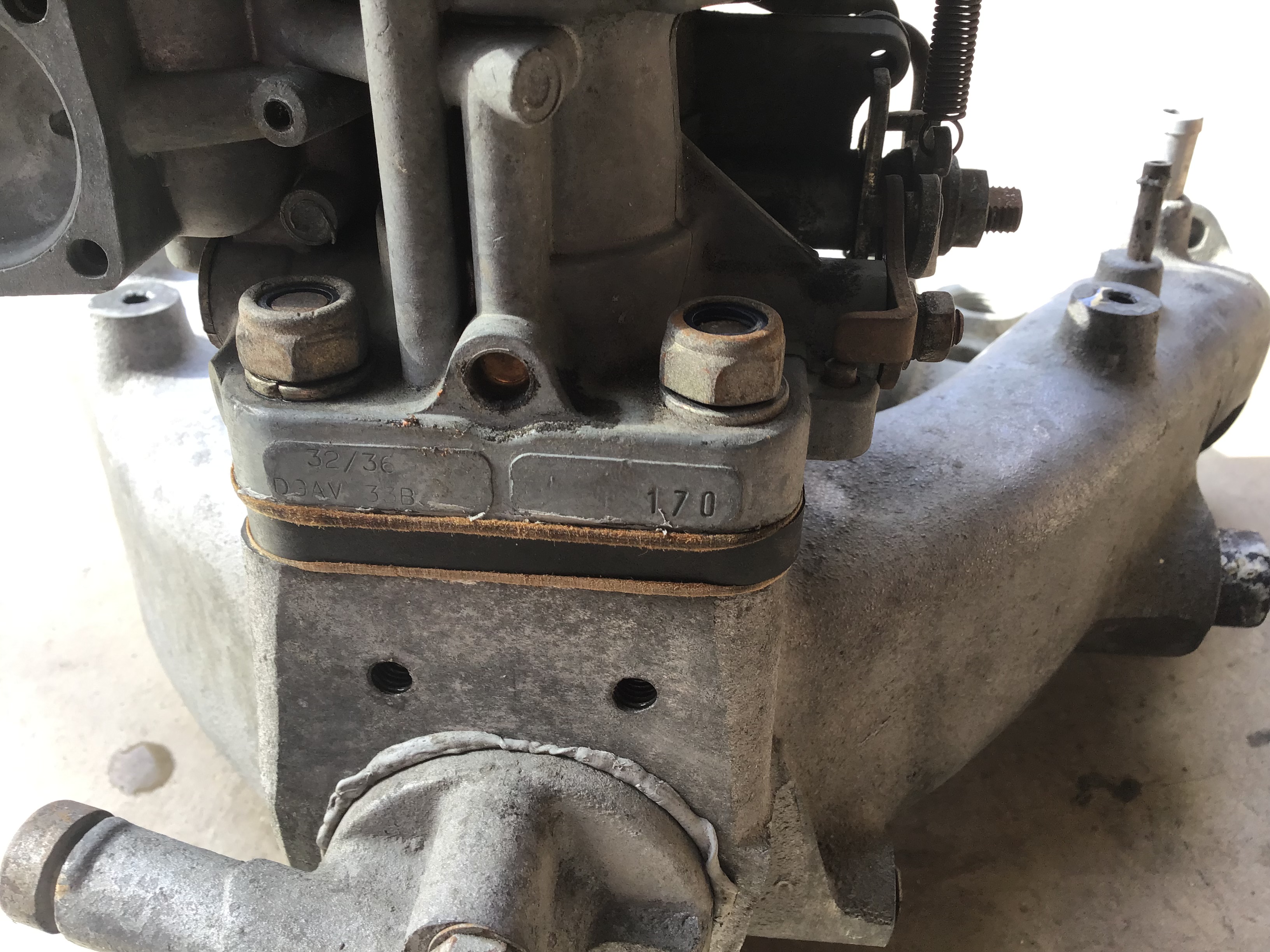 Weber 32 / 36 with manifold |﻿ Miscellaneous