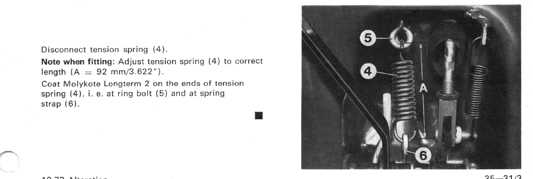 Broken Clutch Pedal Return Spring ﻿ BMW 2002 and other '02