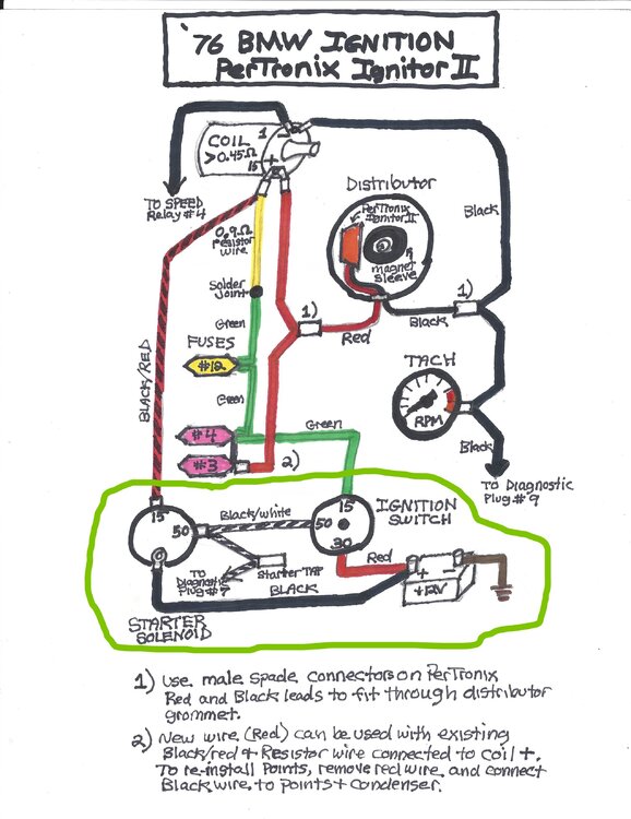 No Power to Starter Trigger Wire - BMW 2002 and other '02 - 2002FAQ