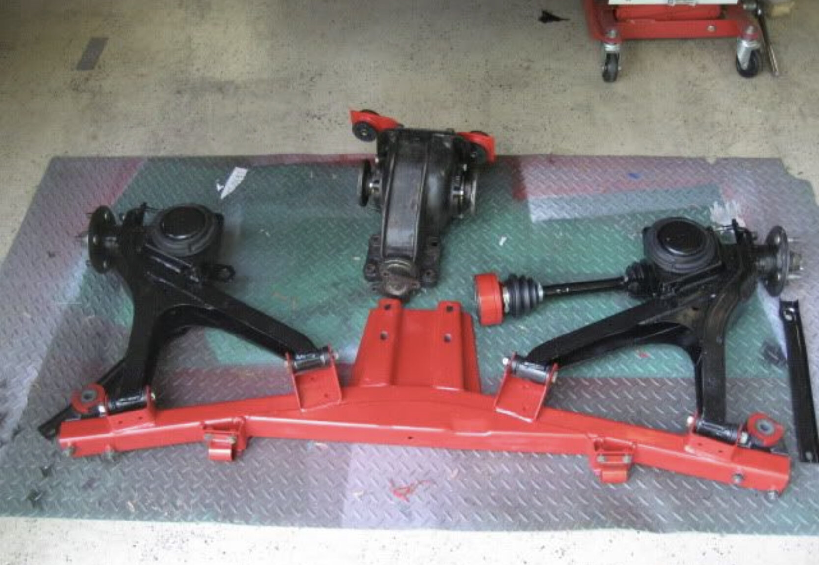 Rear suspension refresh - essential to drop the diff? - BMW 2002 and ...
