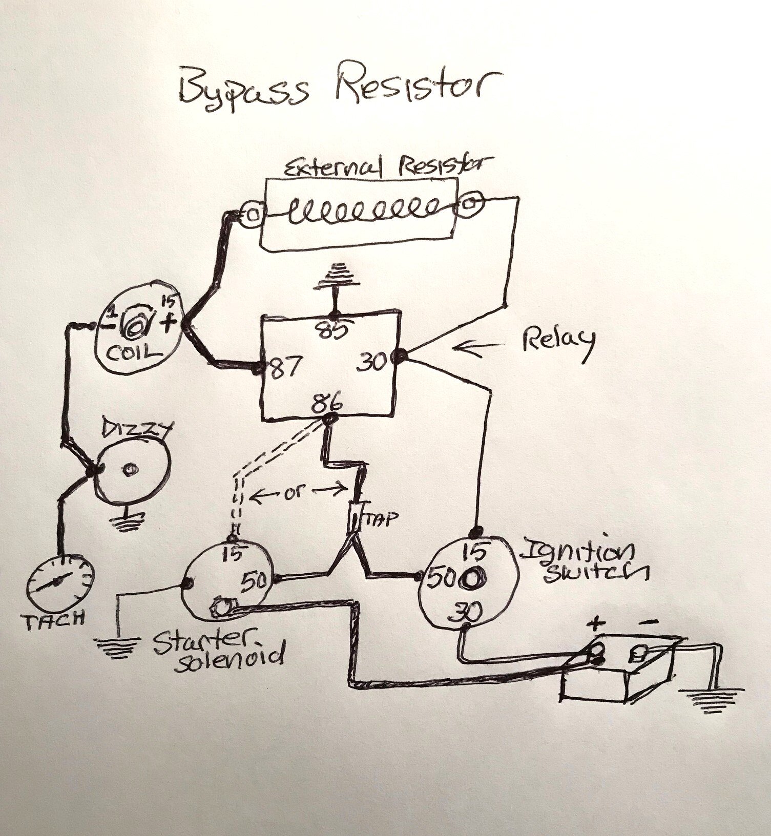 Bypass Resistor Relay & 12v discrepancy ﻿ BMW 2002 and other '02